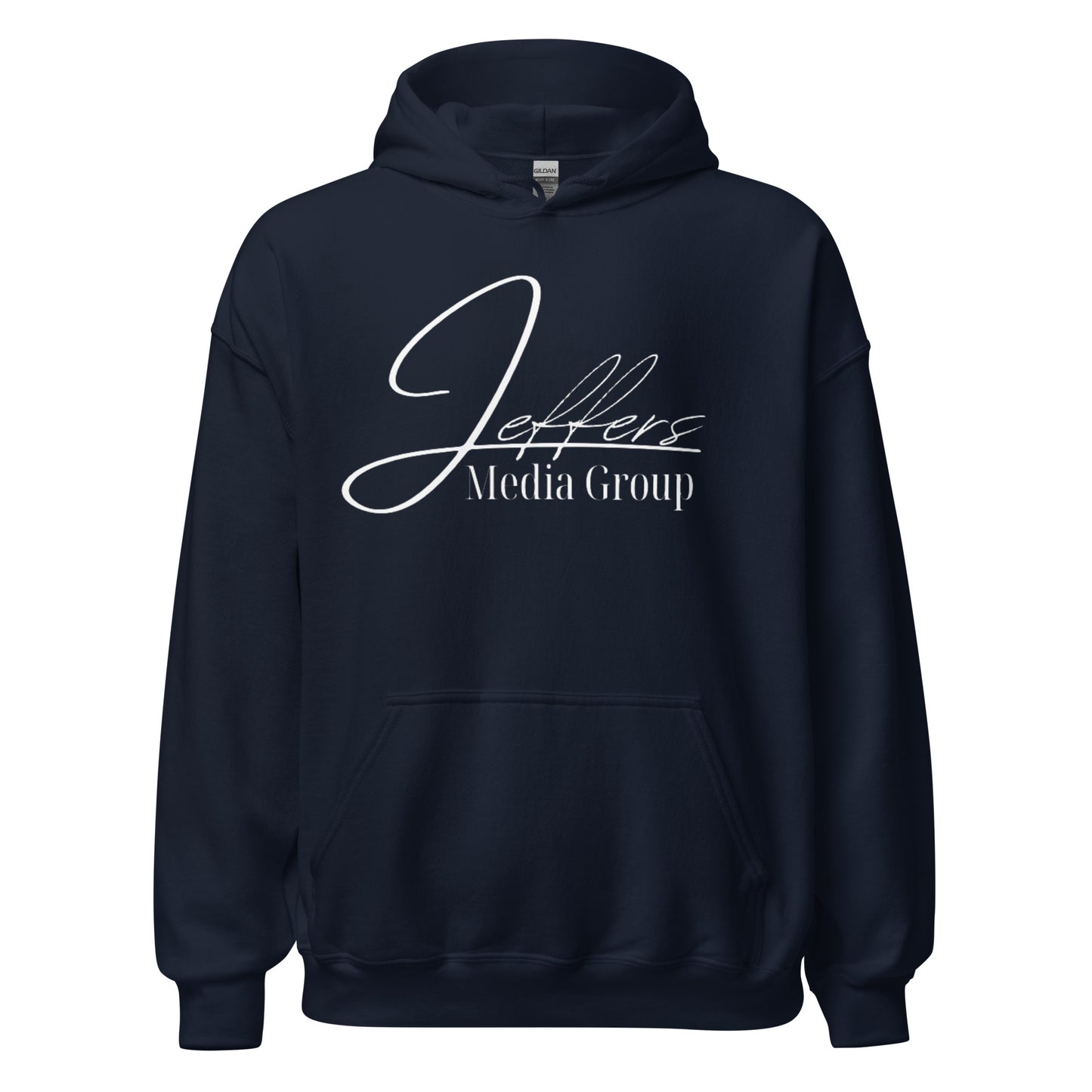 Jeffers Media Group White Hoodie