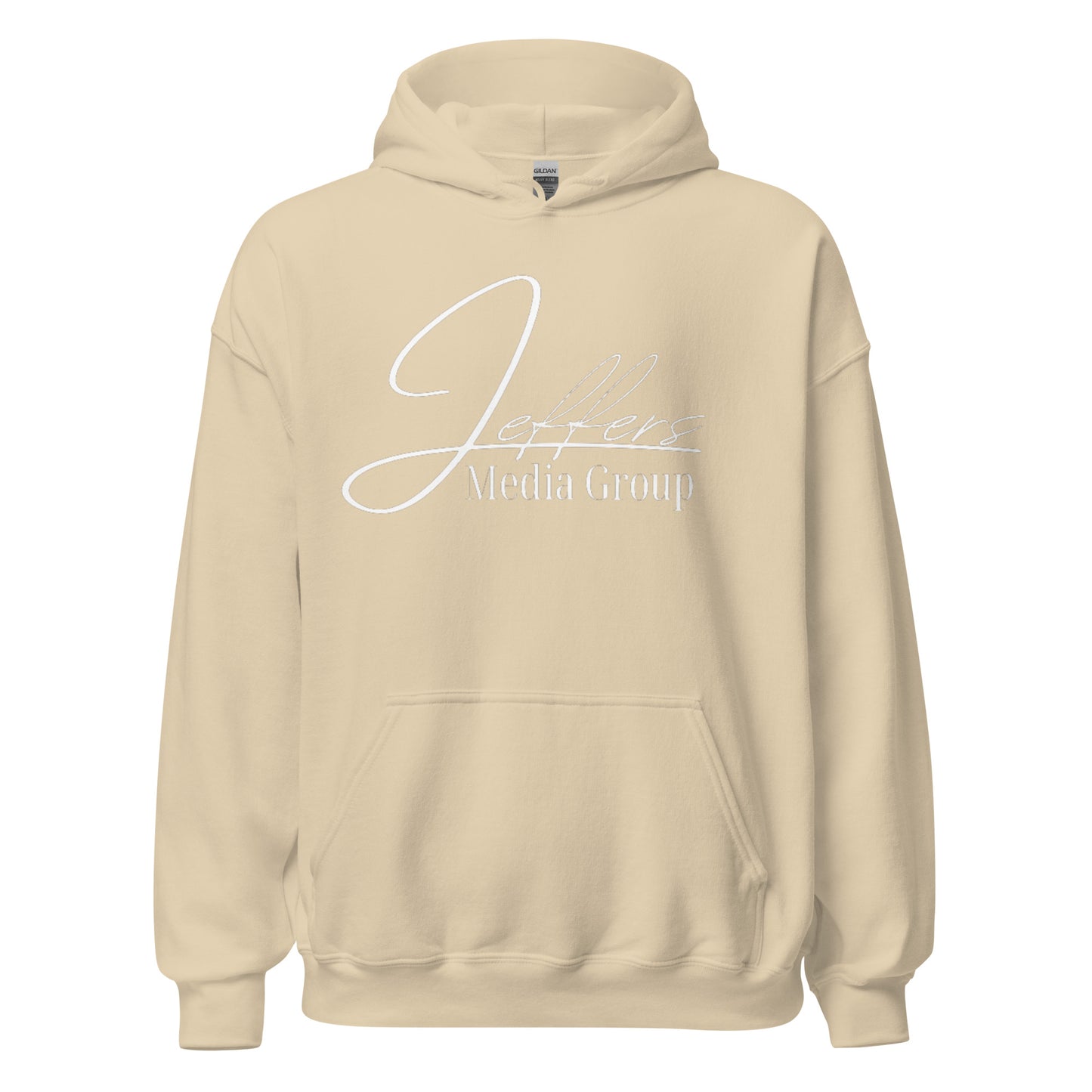 Jeffers Media Group White Hoodie
