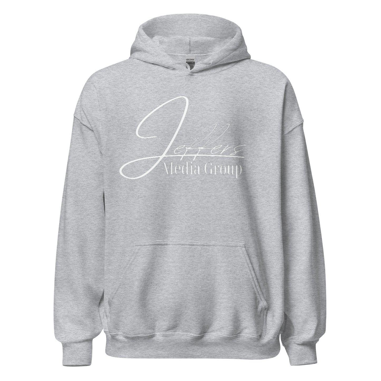 Jeffers Media Group White Hoodie