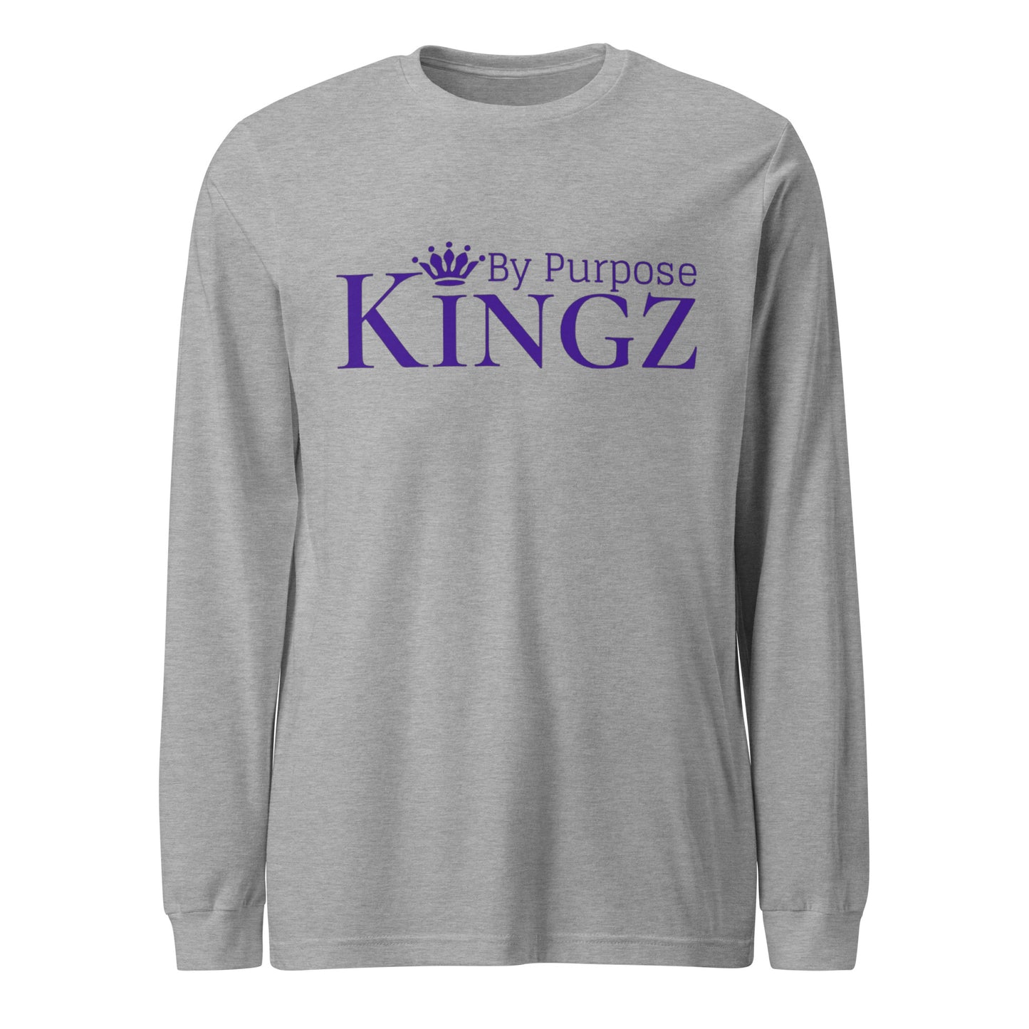 Kingz By Purpose Royal Purple Long Sleeve Tee
