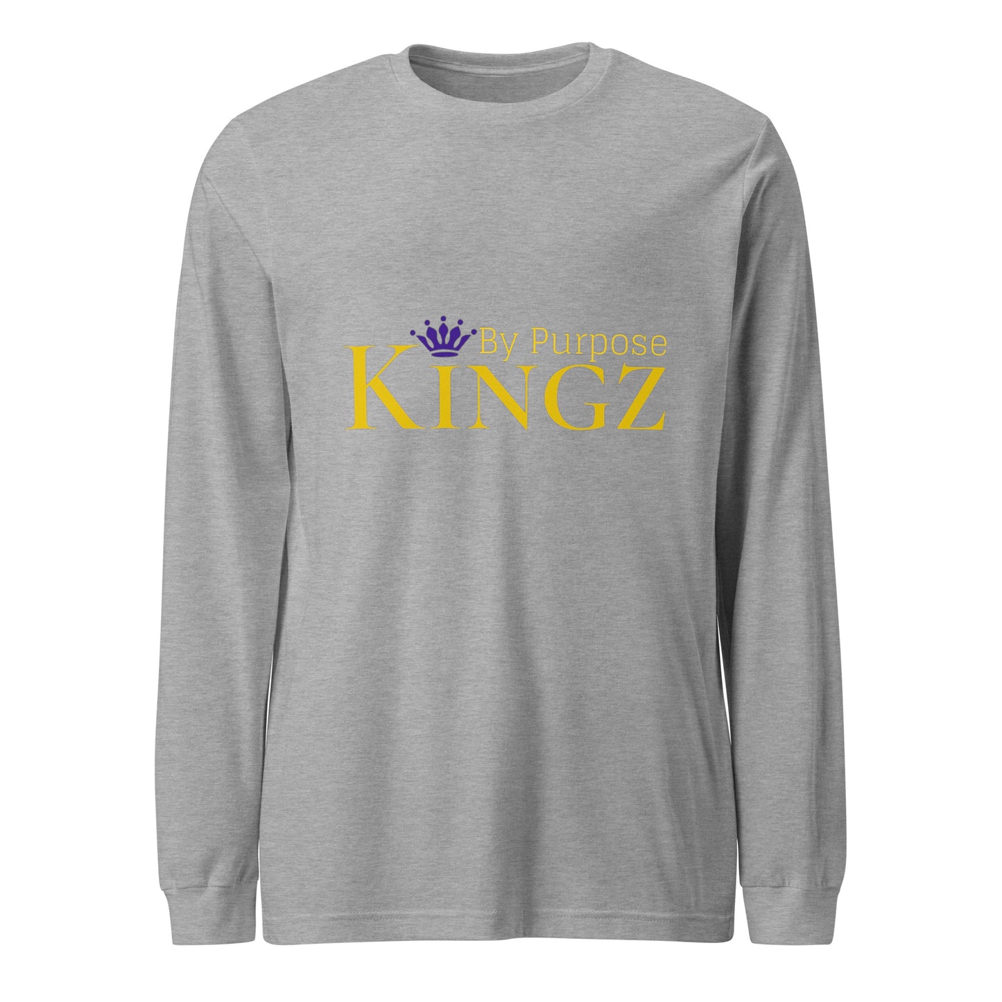 Kingz By Purpose Royal Combo (Gold/Gold/Purple) Long Sleeve Tee