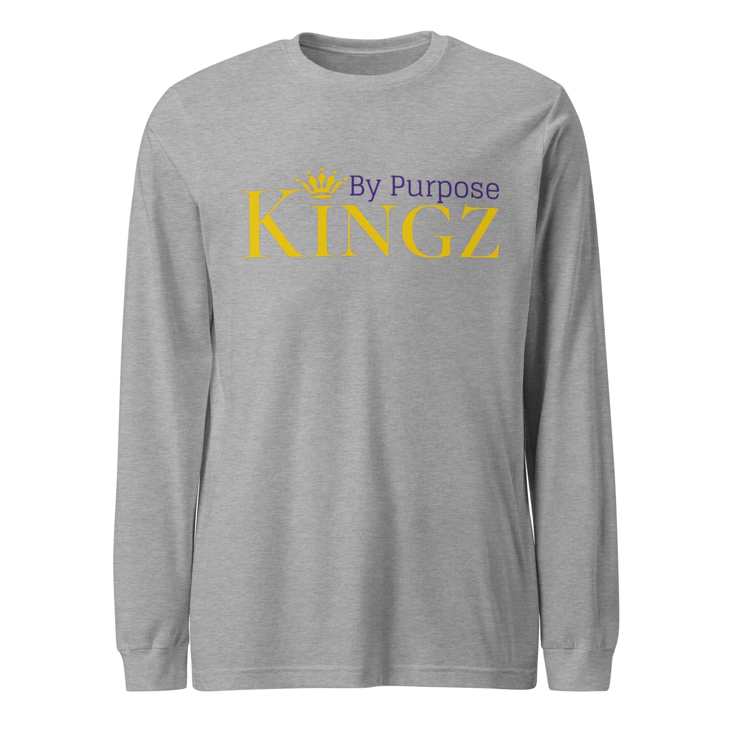 Kingz By Purpose Royal Combo (Gold/Purple/Gold) Long Sleeve Tee