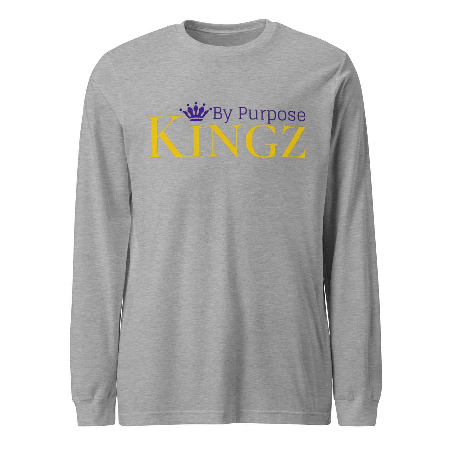 Kingz By Purpose Royal Combo (Gold/Lila/Lila) Langarm-T-Shirt