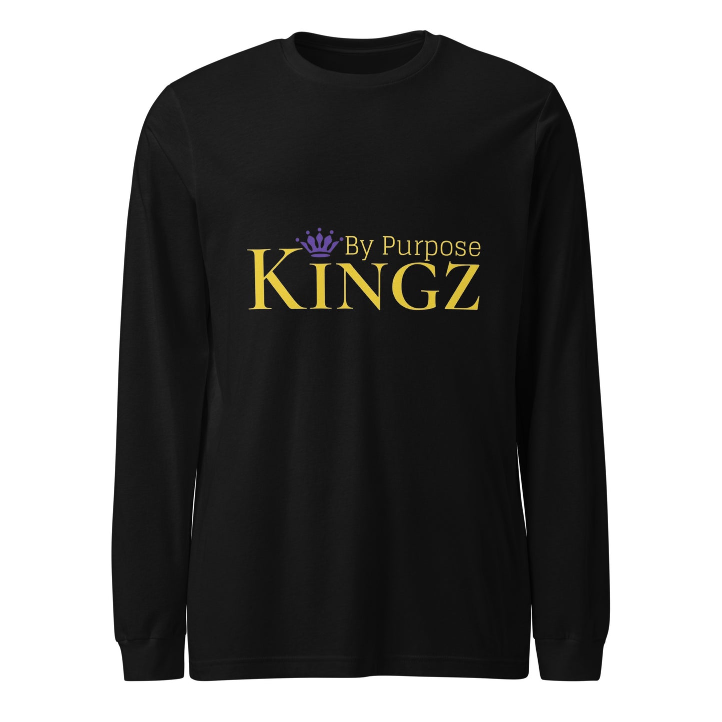 Kingz By Purpose Royal Combo (Gold/Gold/Purple) Long Sleeve Tee
