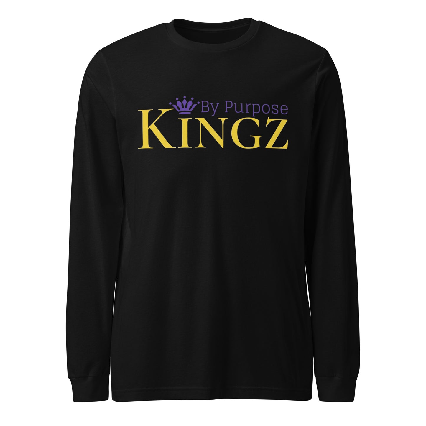Kingz By Purpose Royal Combo (Gold/Lila/Lila) Langarm-T-Shirt