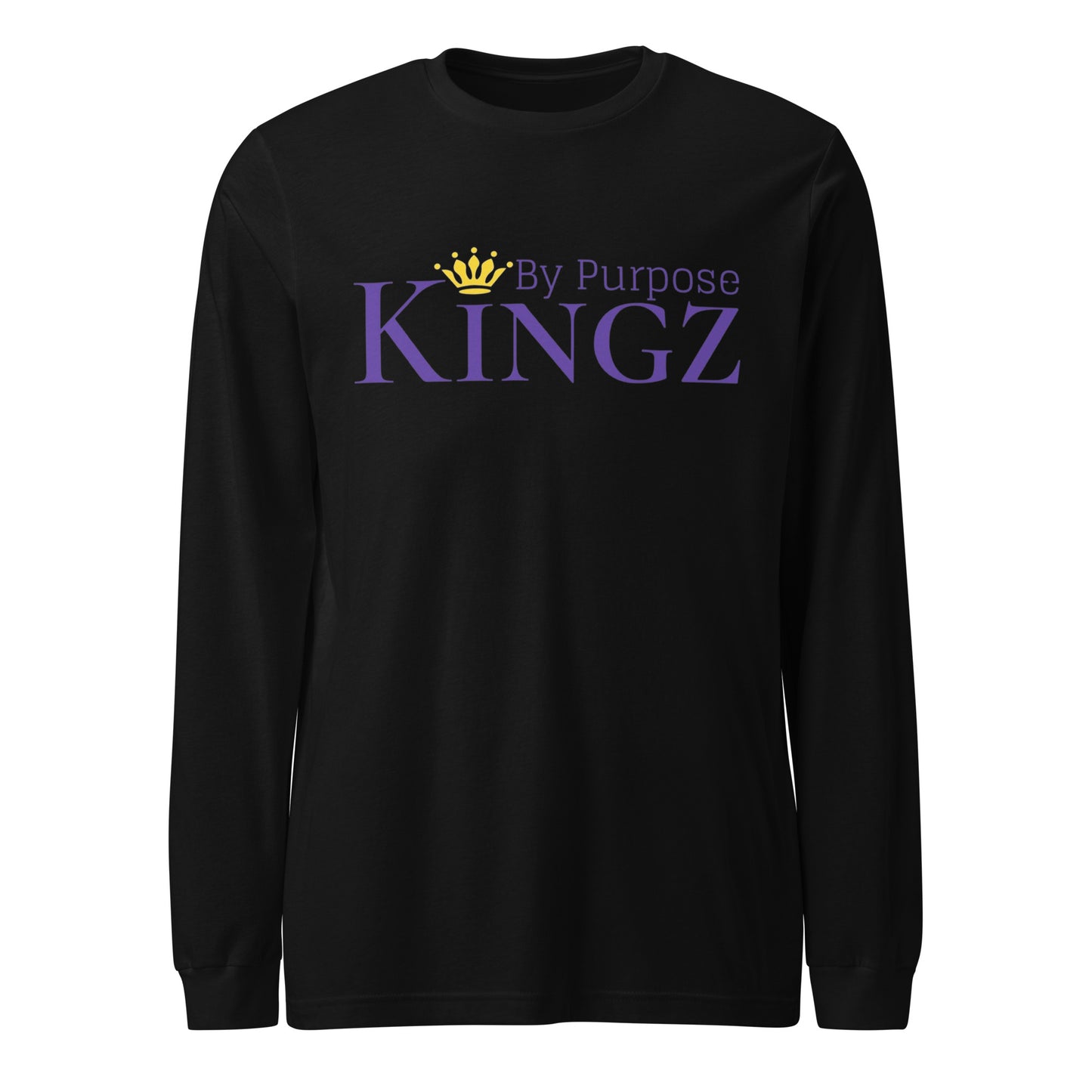Kingz By Purpose Royal Combo (Purple/Purple/Gold) Long Sleeve Tee