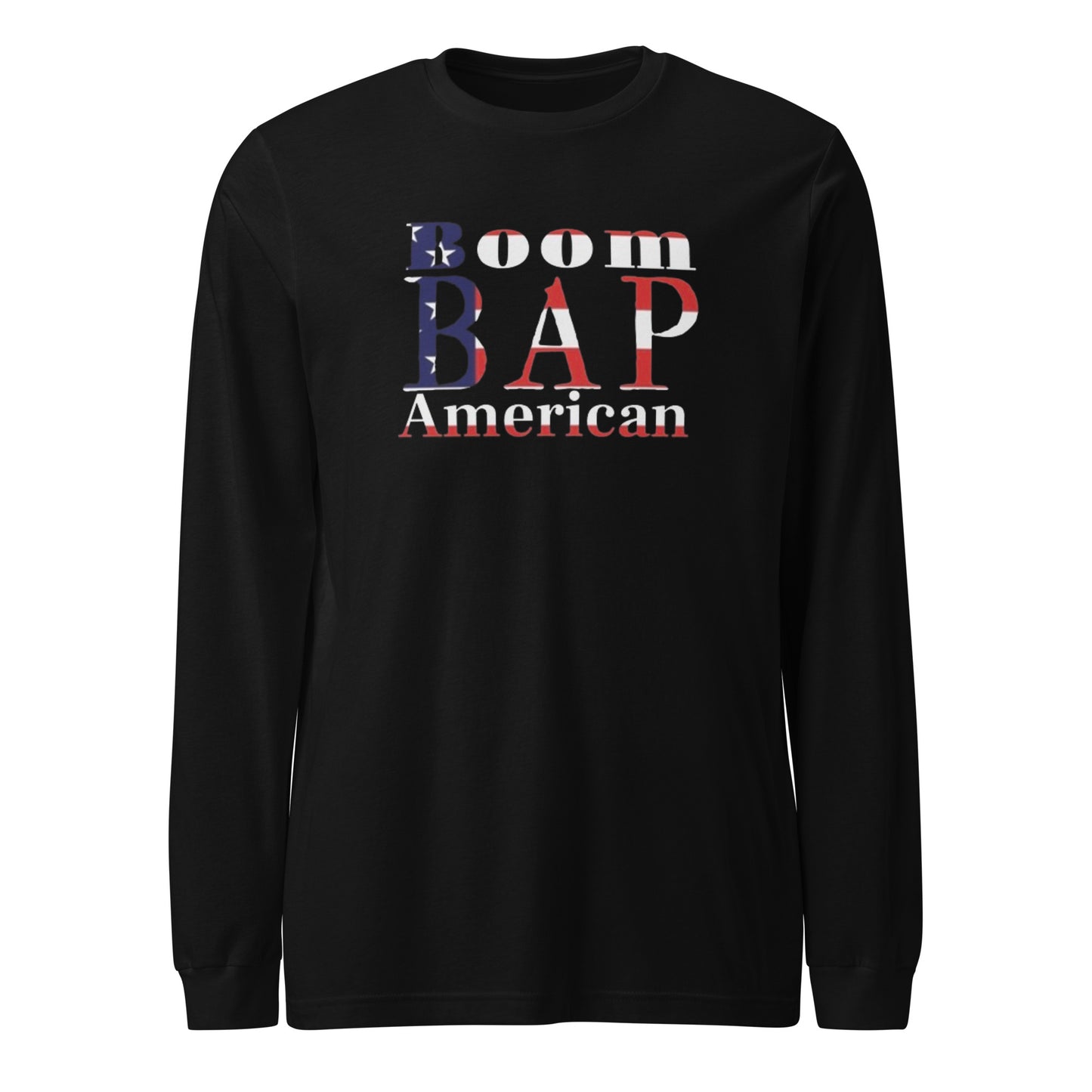 Boom Bap American Long Sleeve Tee (Color way Options 1)