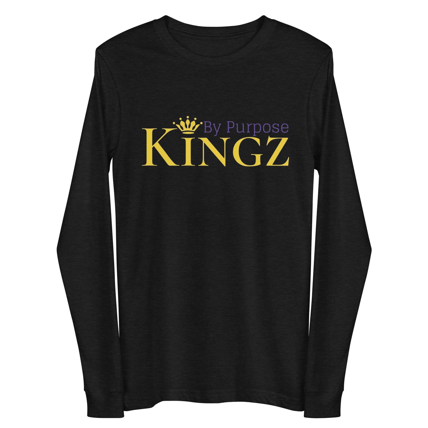Kingz By Purpose Royal Combo (Gold/Purple/Gold) Long Sleeve Tee