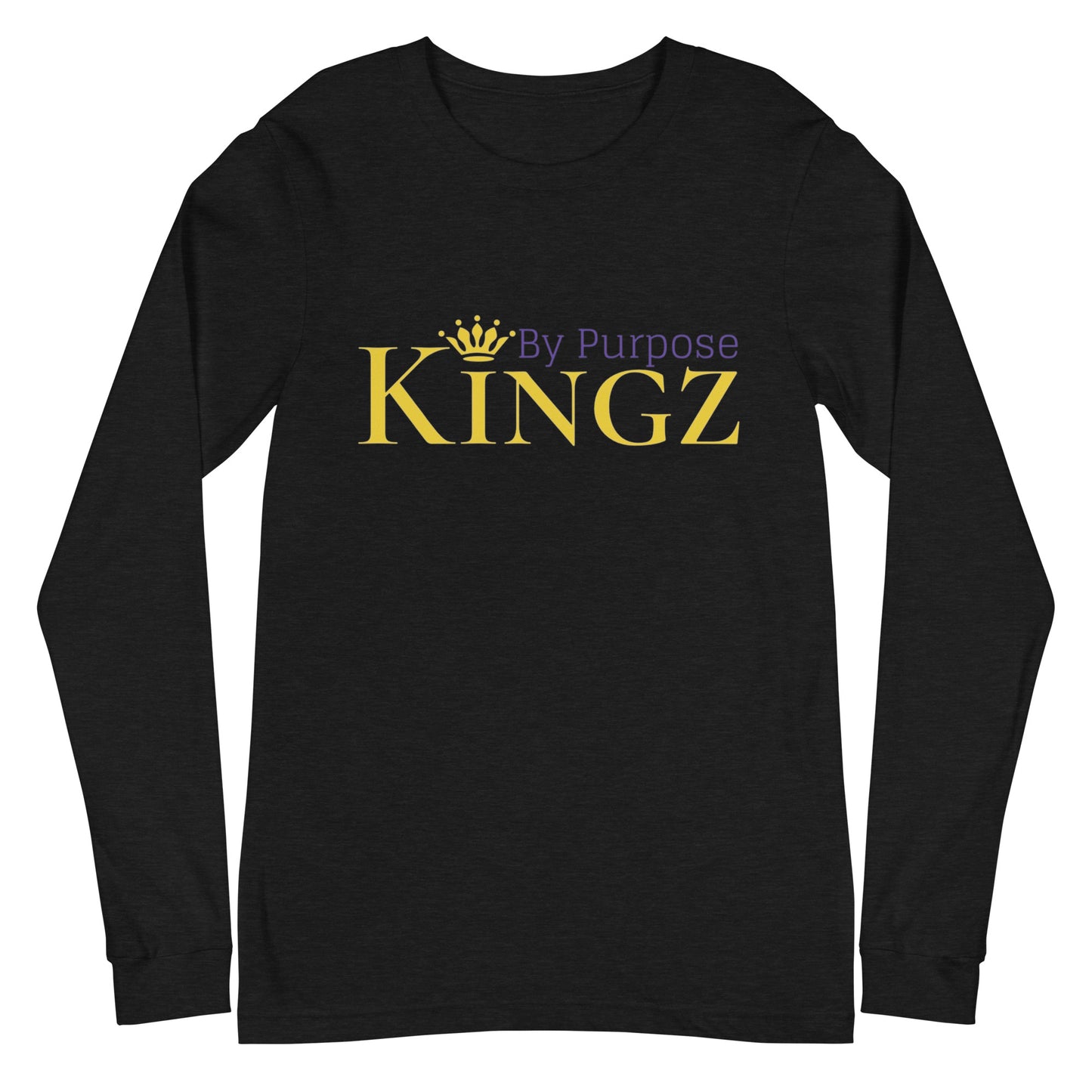 Kingz By Purpose Royal Combo (Gold/Purple/Gold) Long Sleeve Tee