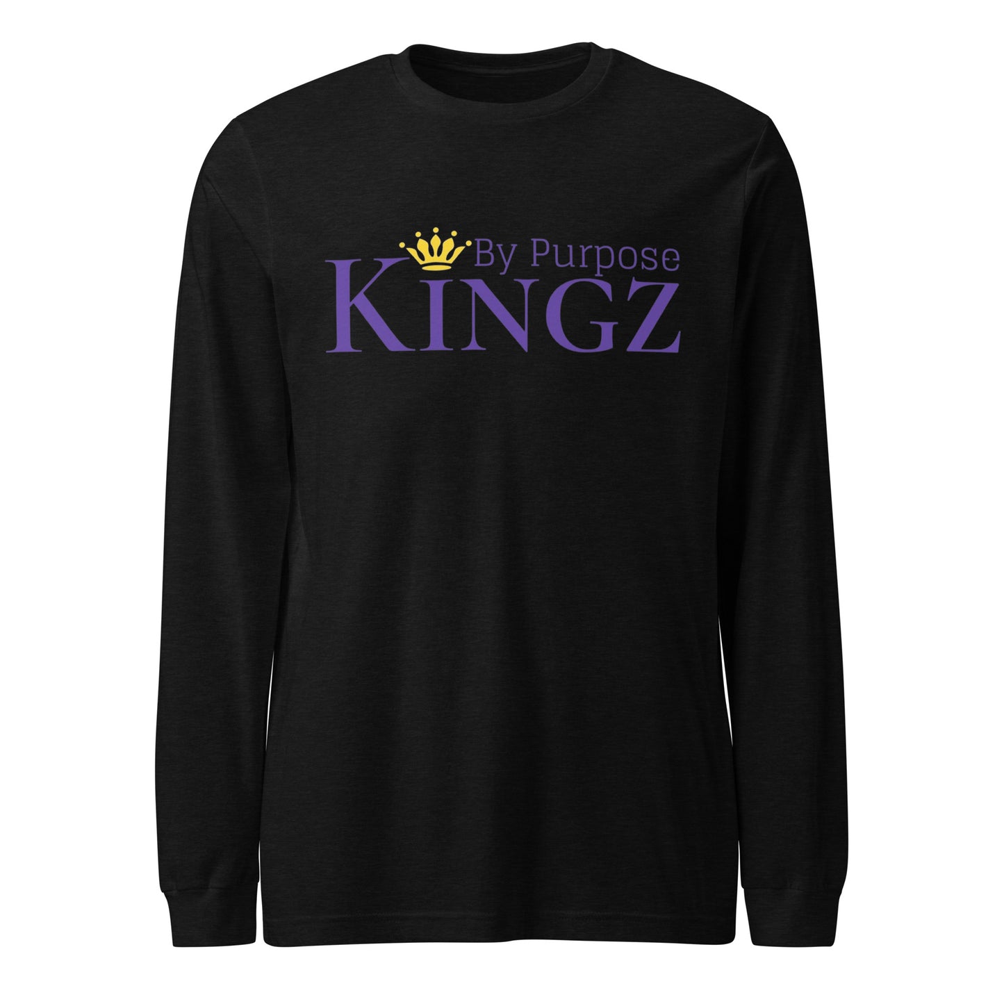 Kingz By Purpose Royal Combo (Purple/Purple/Gold) Long Sleeve Tee