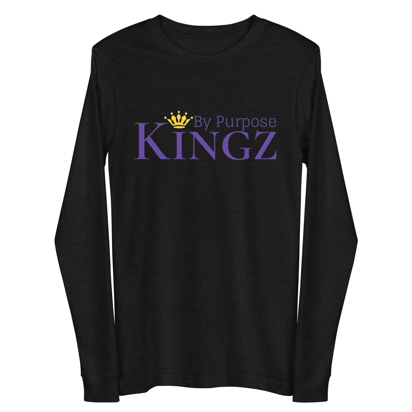Kingz By Purpose Royal Combo (Purple/Purple/Gold) Long Sleeve Tee