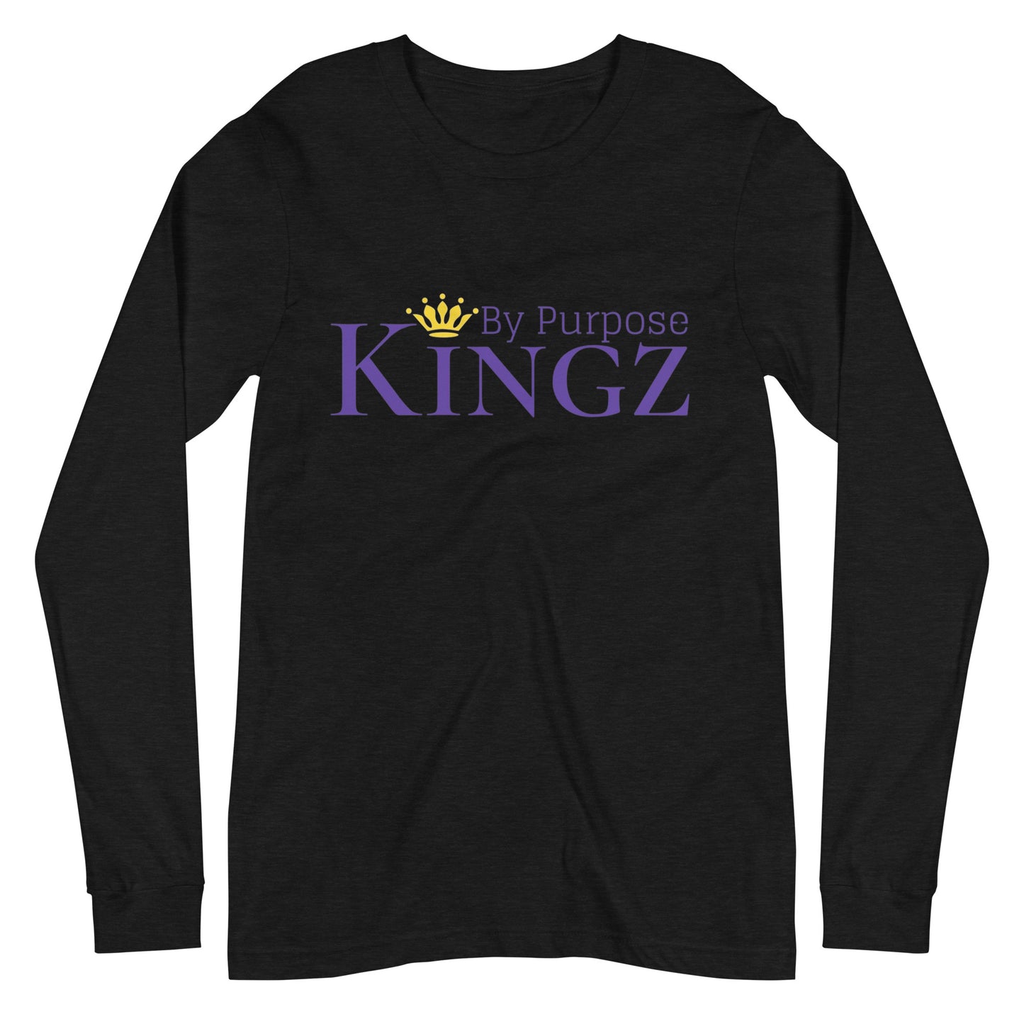 Kingz By Purpose Royal Combo (Purple/Purple/Gold) Long Sleeve Tee