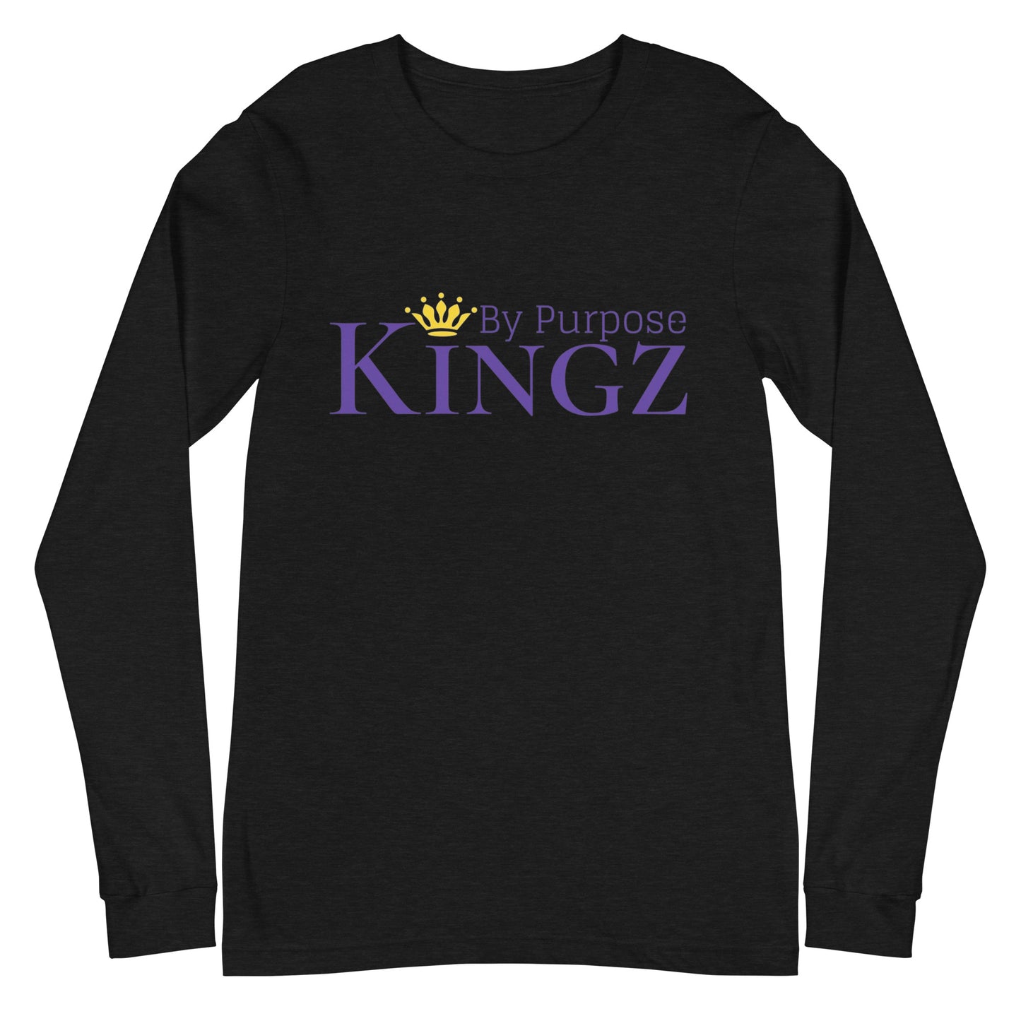 Kingz By Purpose Royal Combo (Purple/Purple/Gold) Long Sleeve Tee