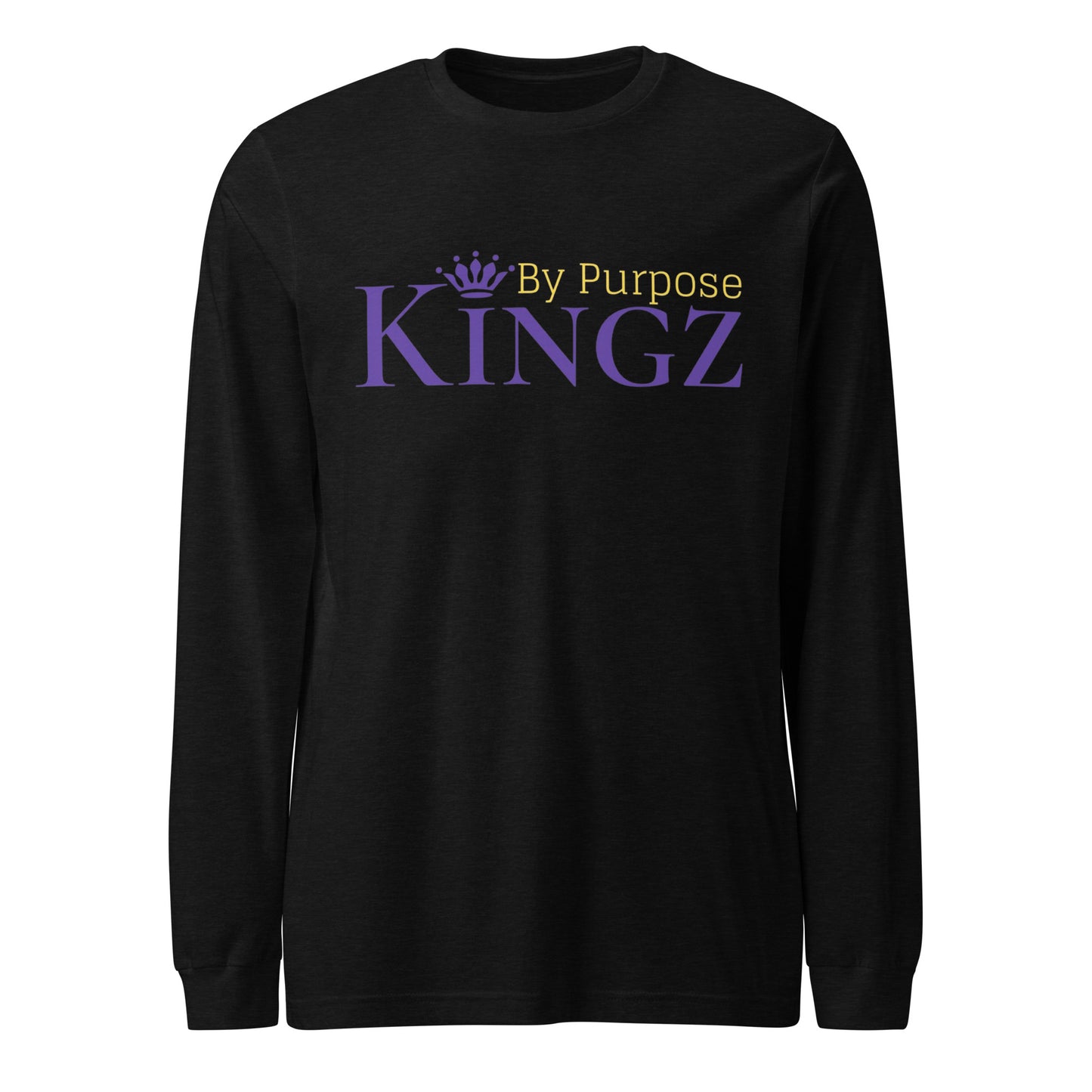 Kingz By Purpose Royal Combo (Purple/Gold/Purple) Long Sleeve Tee