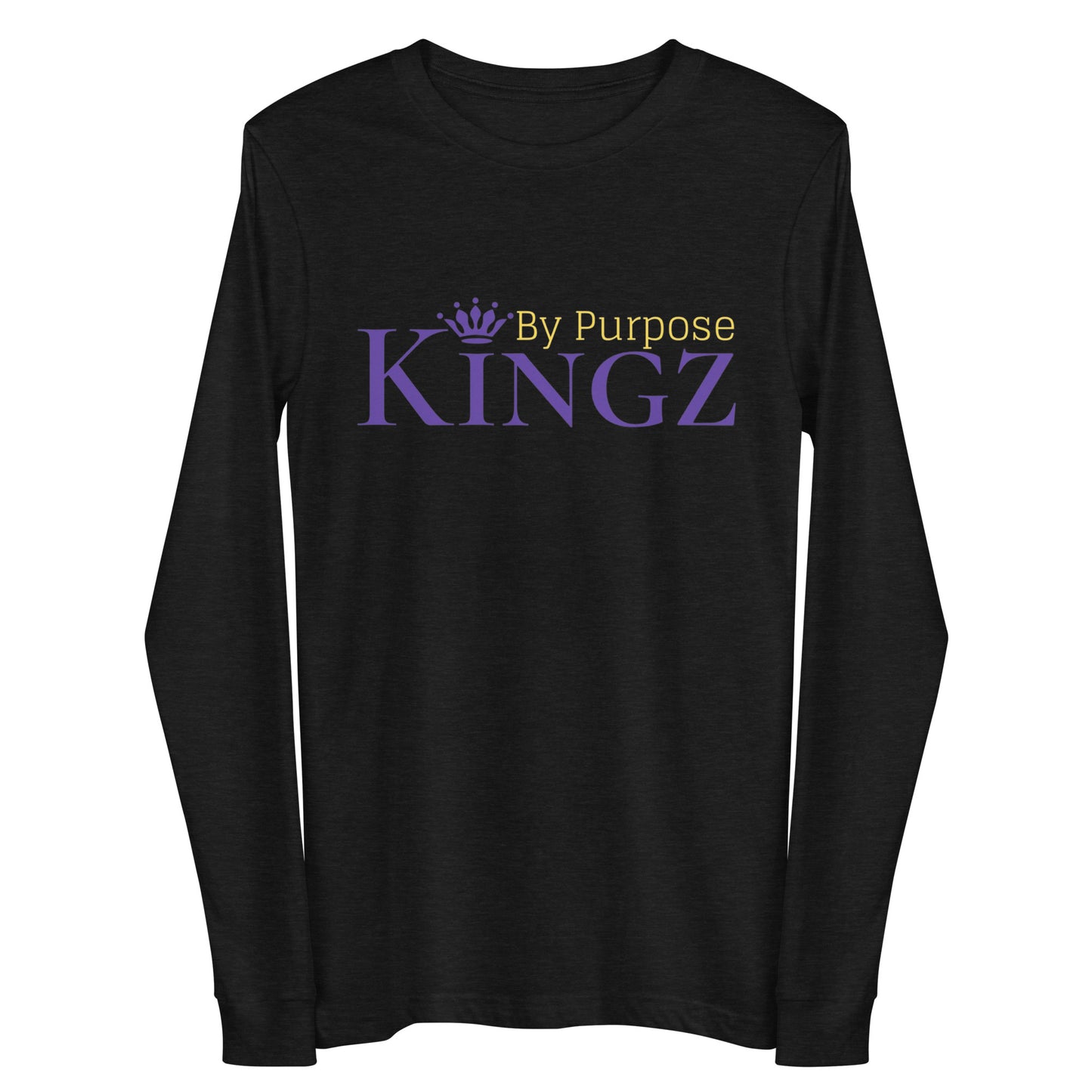 Kingz By Purpose Royal Combo (Purple/Gold/Purple) Long Sleeve Tee