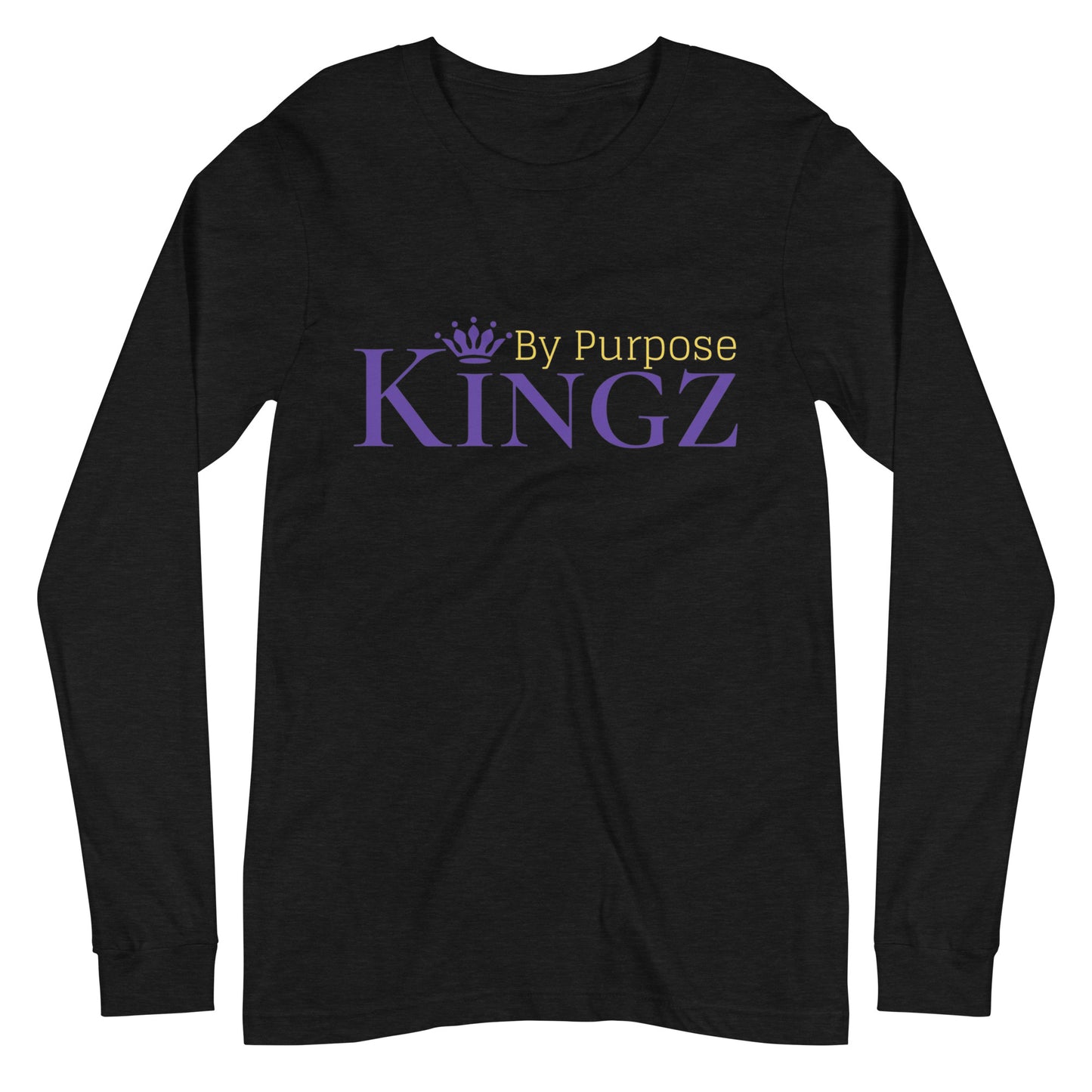 Kingz By Purpose Royal Combo (Purple/Gold/Purple) Long Sleeve Tee
