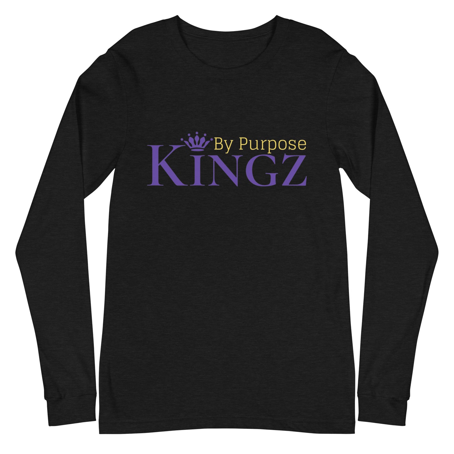 Kingz By Purpose Royal Combo (Purple/Gold/Purple) Long Sleeve Tee