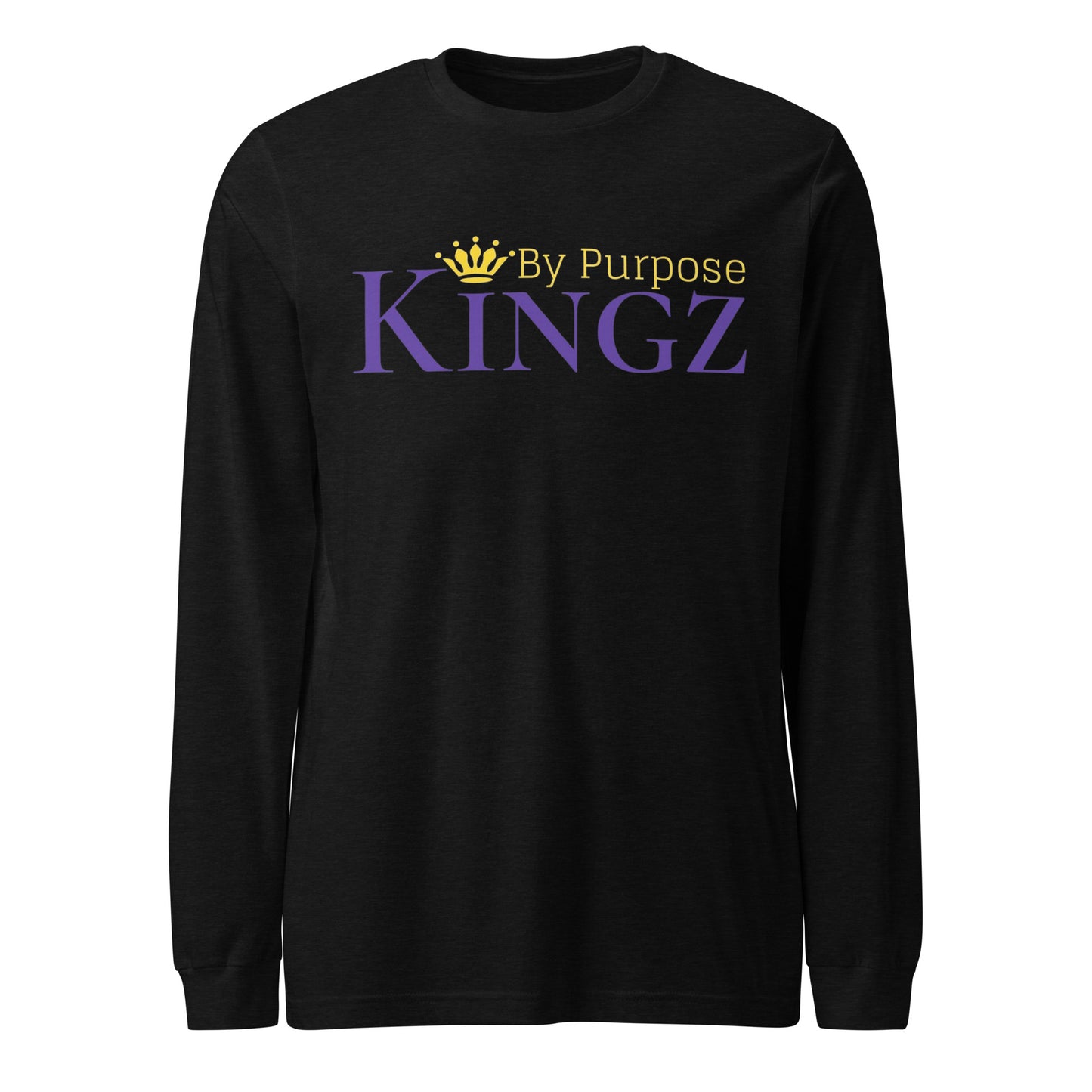 Kingz By Purpose Royal Combo (Purple/Gold/Gold) Long Sleeve Tee