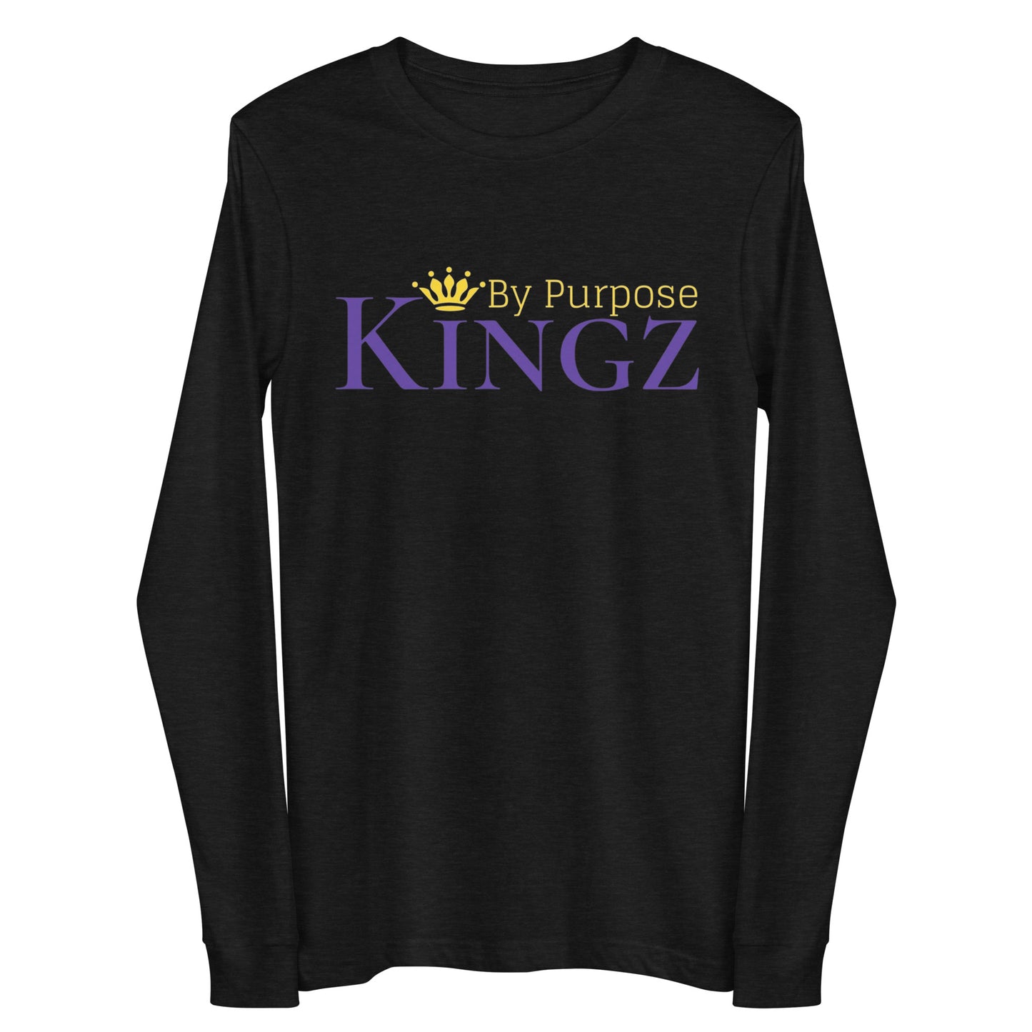 Kingz By Purpose Royal Combo (Purple/Gold/Gold) Long Sleeve Tee