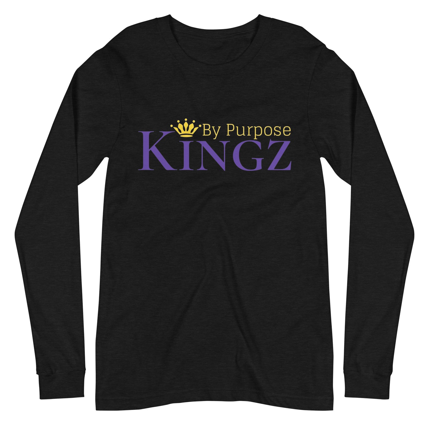 Kingz By Purpose Royal Combo (Purple/Gold/Gold) Long Sleeve Tee