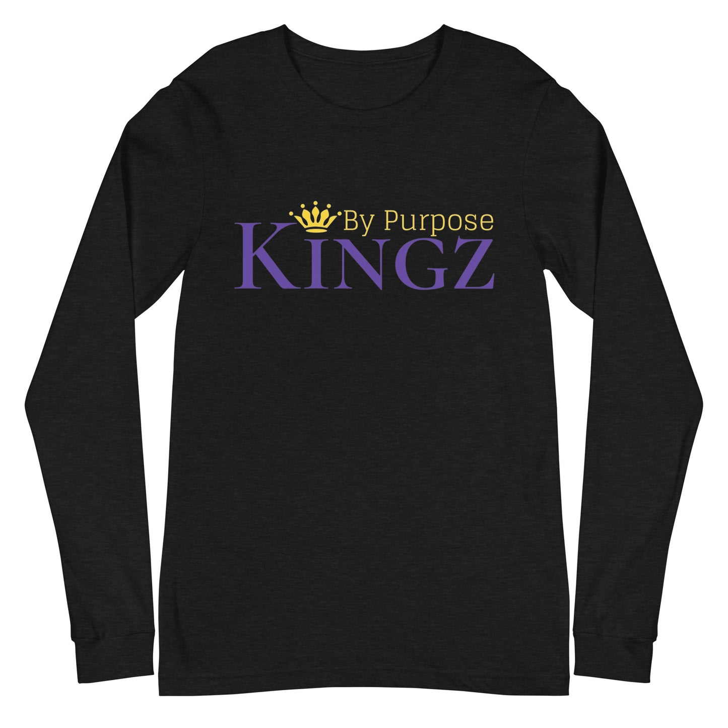 Kingz By Purpose Royal Combo (Purple/Gold/Gold) Long Sleeve Tee