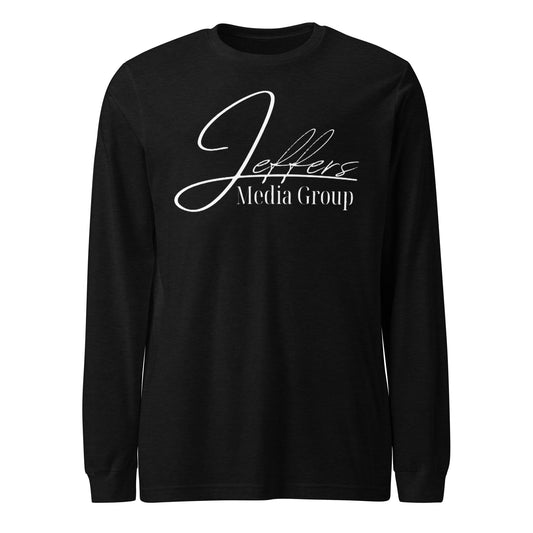 Jeffers Media Group White Long Sleeve Tee