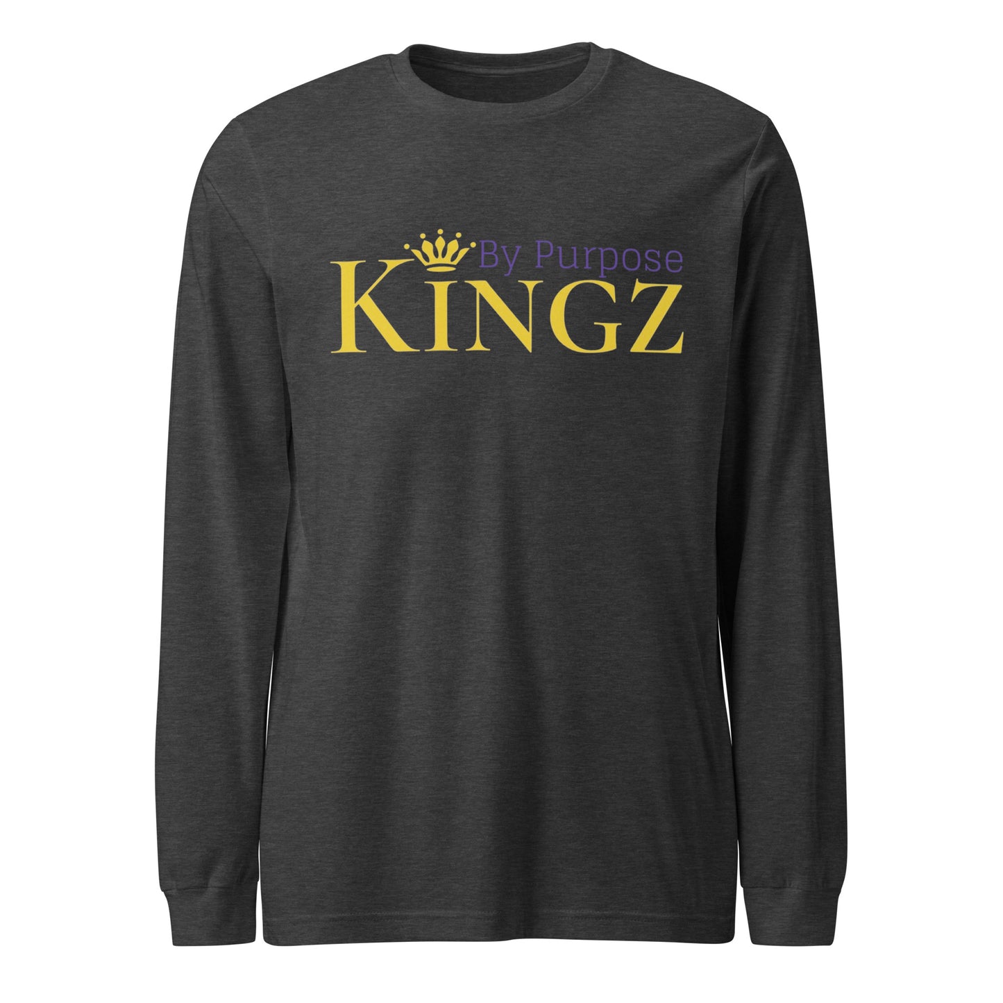 Kingz By Purpose Royal Combo (Gold/Purple/Gold) Long Sleeve Tee