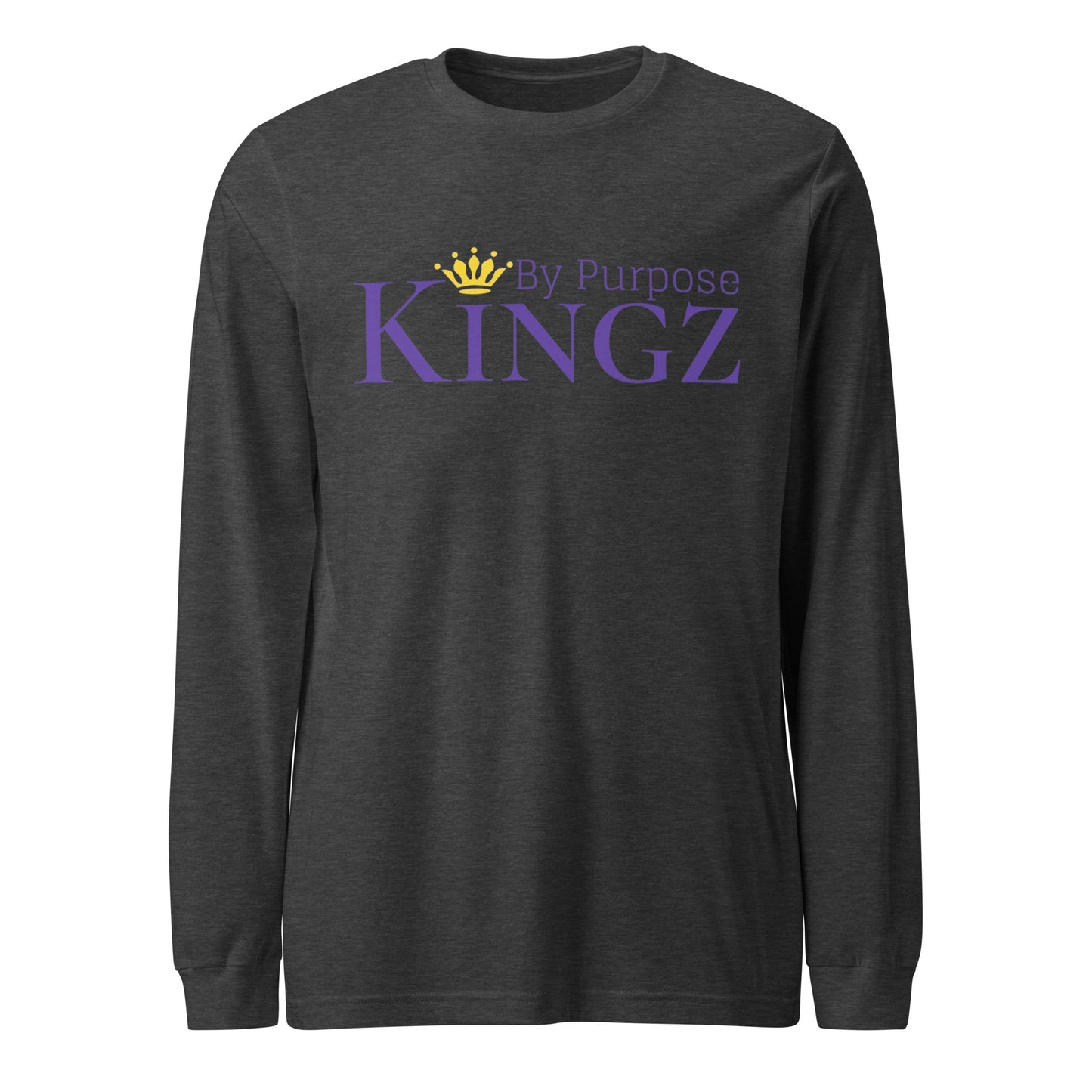 Kingz By Purpose Royal Combo (Purple/Purple/Gold) Long Sleeve Tee