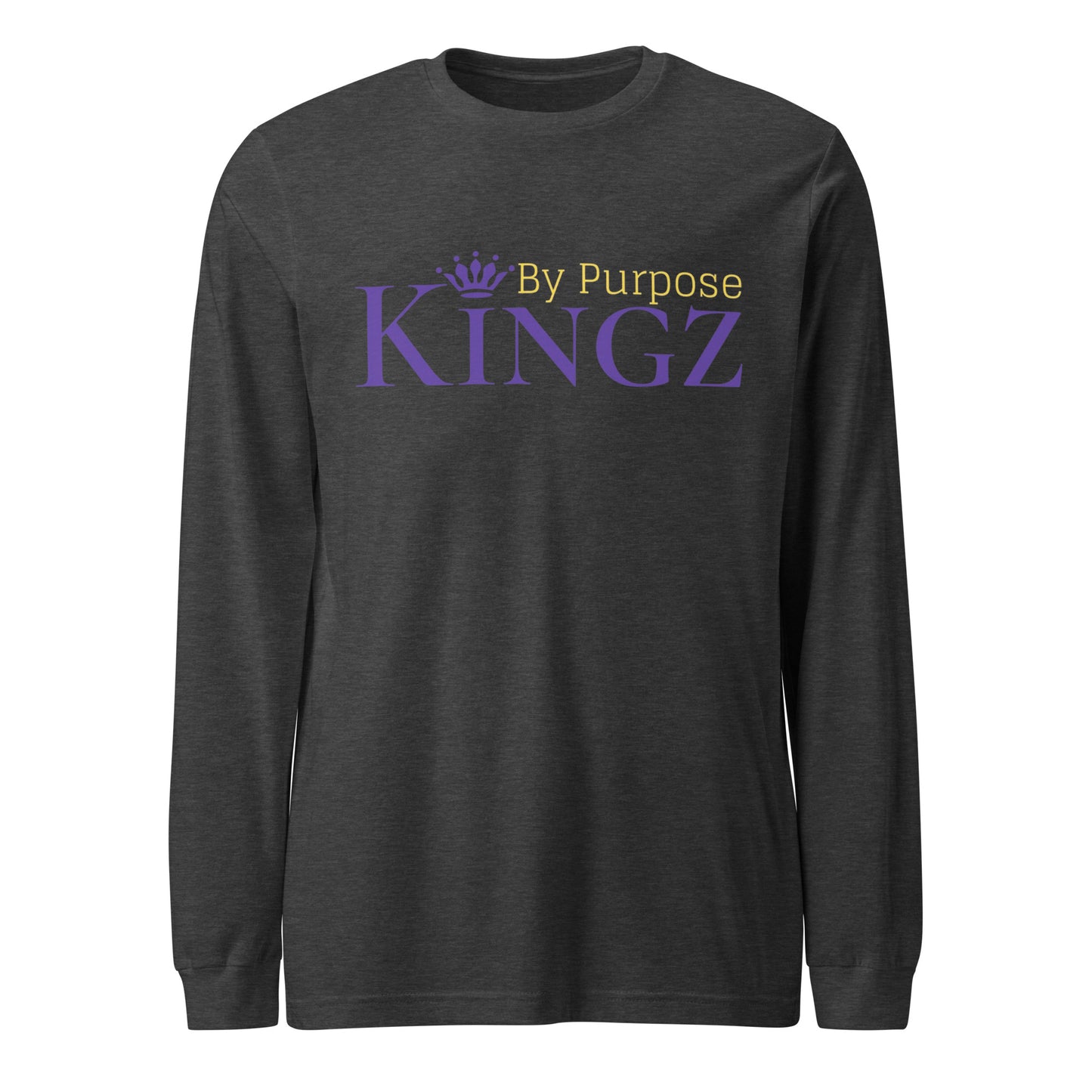 Kingz By Purpose Royal Combo (Purple/Gold/Purple) Long Sleeve Tee