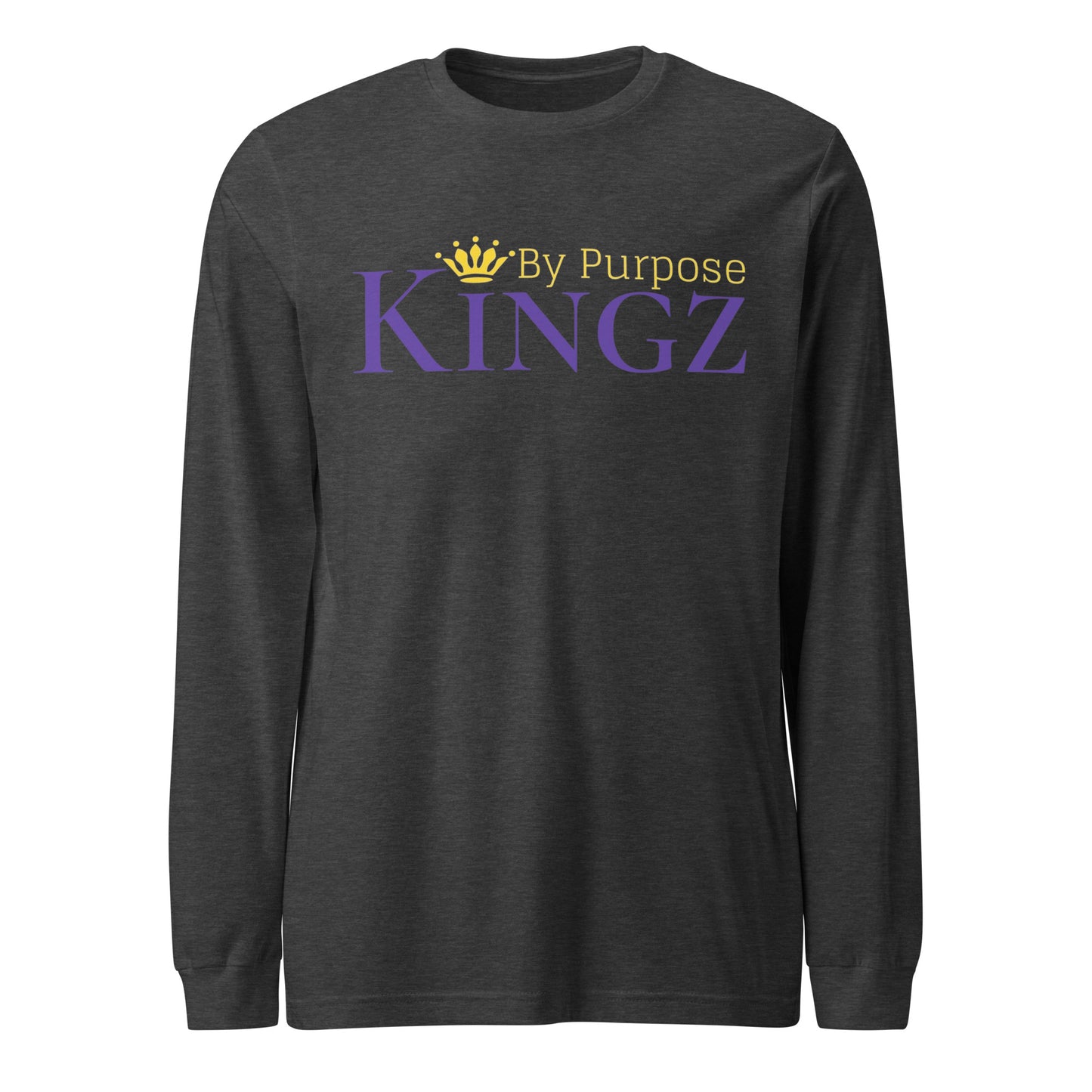 Kingz By Purpose Royal Combo (Purple/Gold/Gold) Long Sleeve Tee