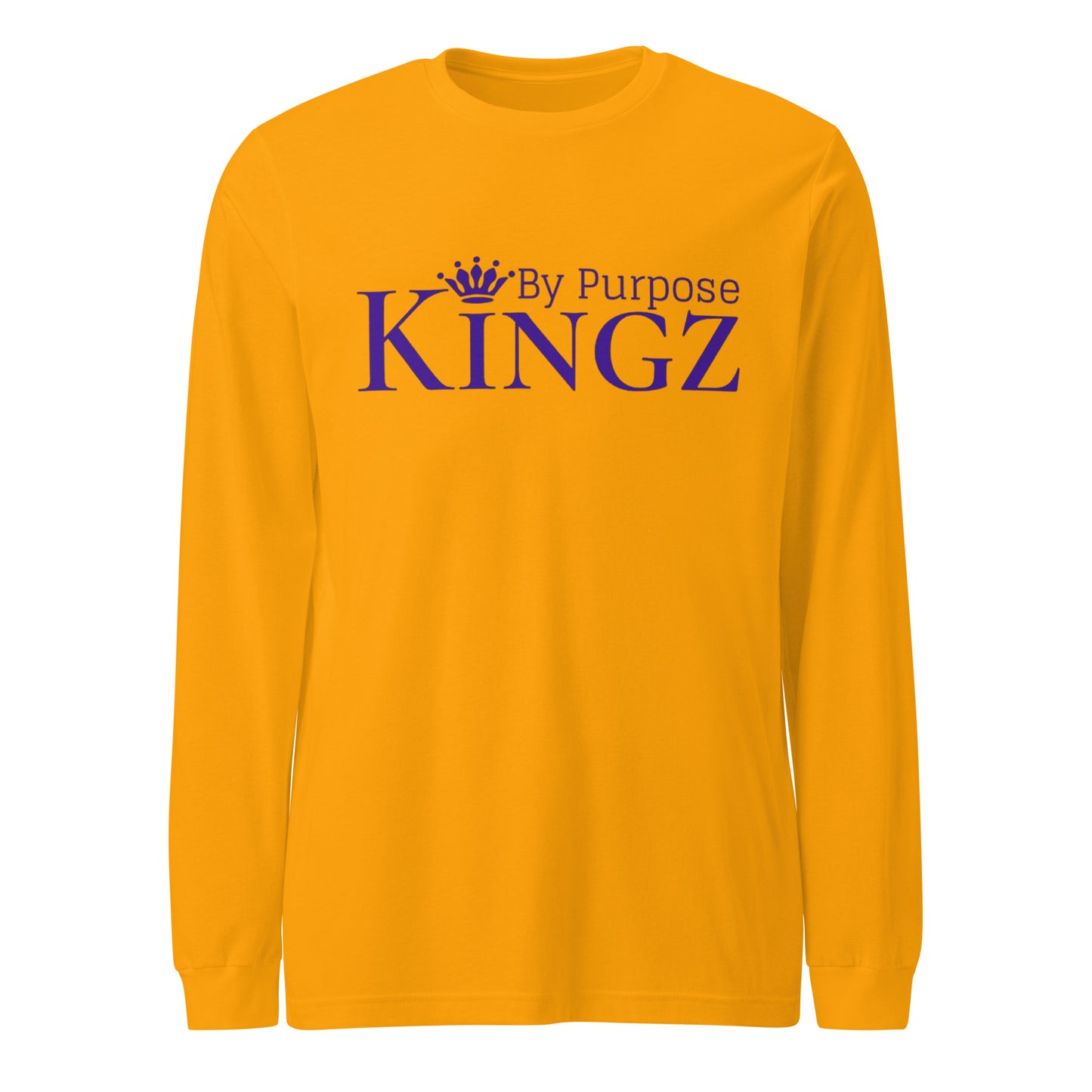 Kingz By Purpose Royal Purple Long Sleeve Tee