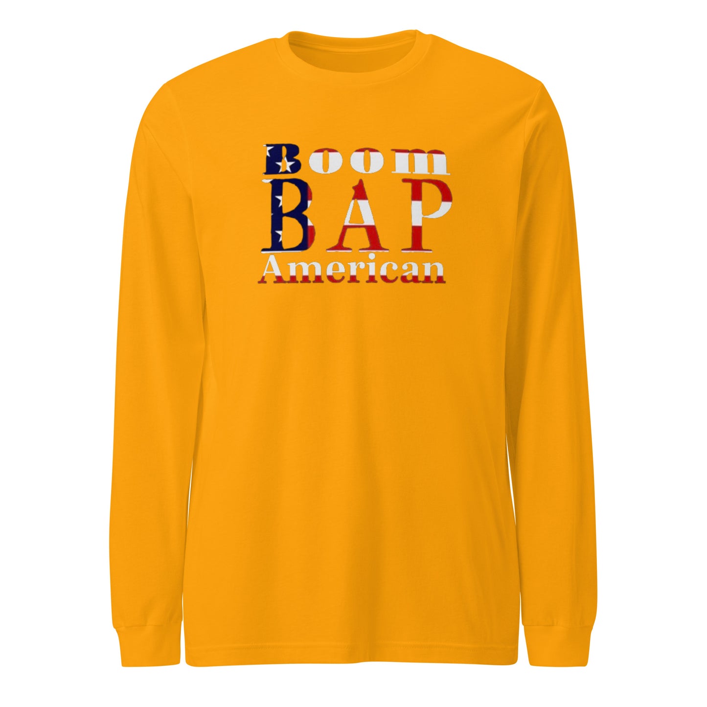 Boom Bap American Long Sleeve Tee (Color way Options 1)
