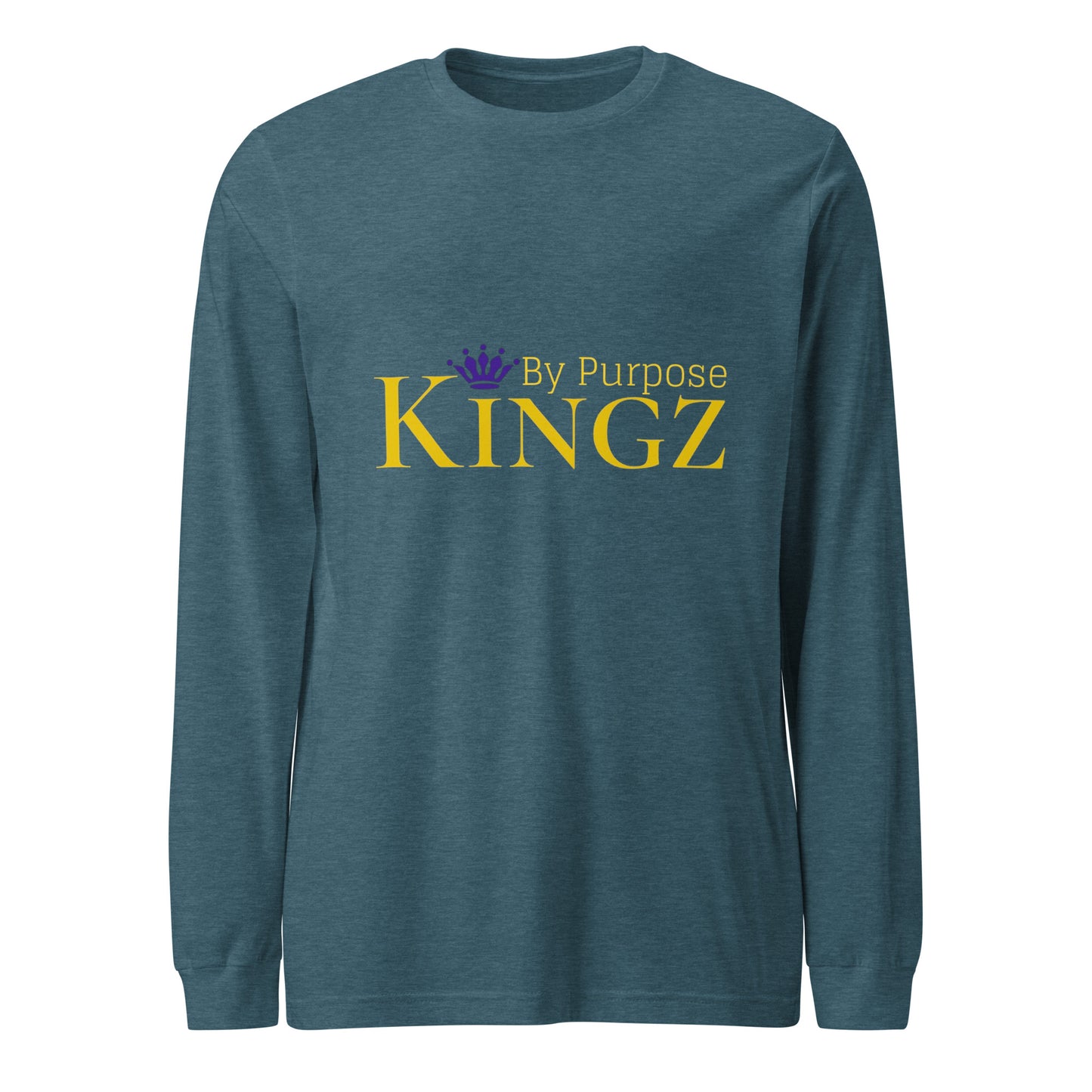Kingz By Purpose Royal Combo (Gold/Gold/Purple) Long Sleeve Tee
