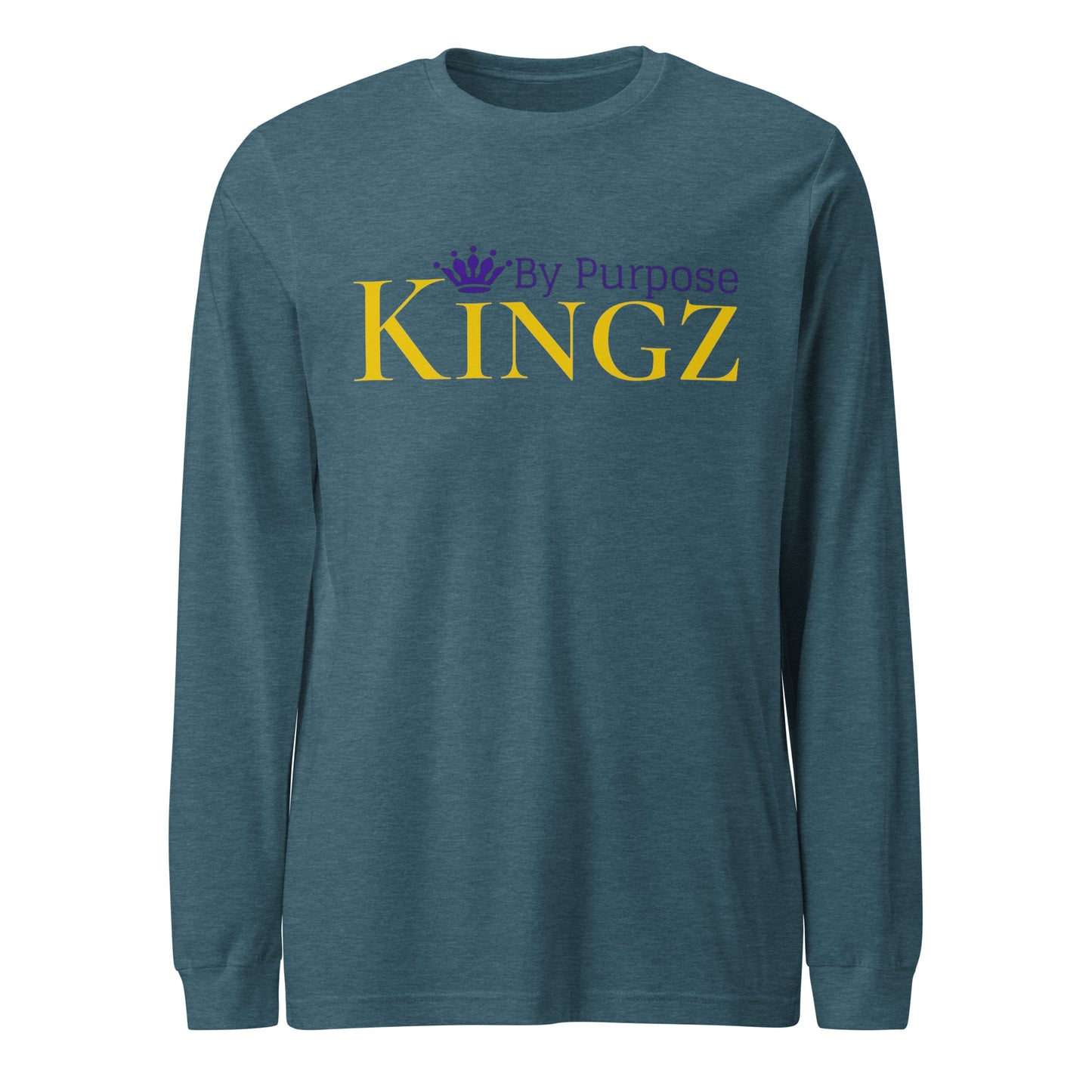Kingz By Purpose Royal Combo (Gold/Lila/Lila) Langarm-T-Shirt