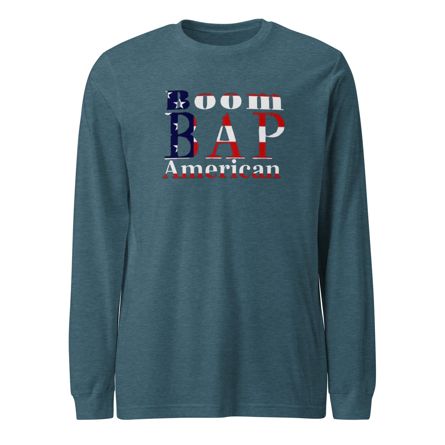Boom Bap American Long Sleeve Tee (Color way Options 1)