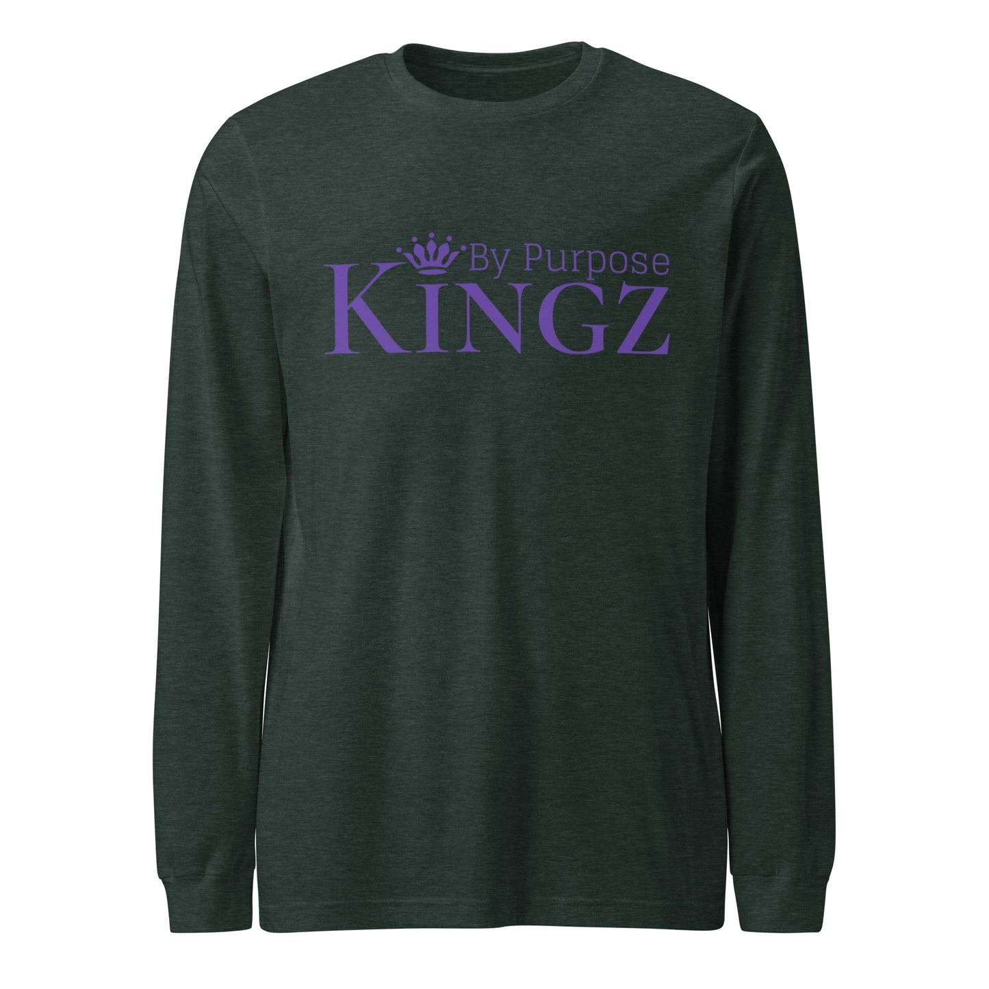 Kingz By Purpose Royal Purple Long Sleeve Tee