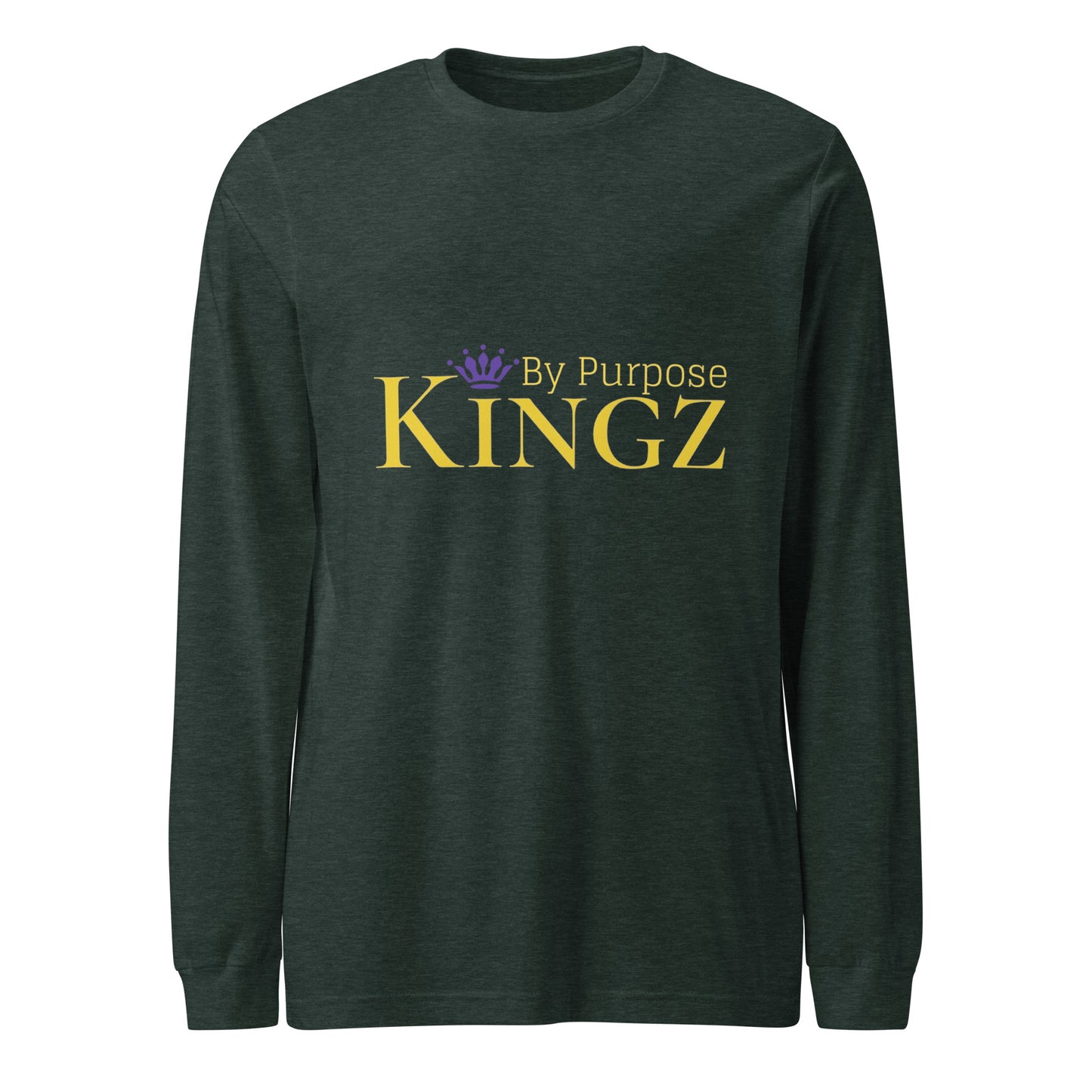 Kingz By Purpose Royal Combo (Gold/Gold/Purple) Long Sleeve Tee