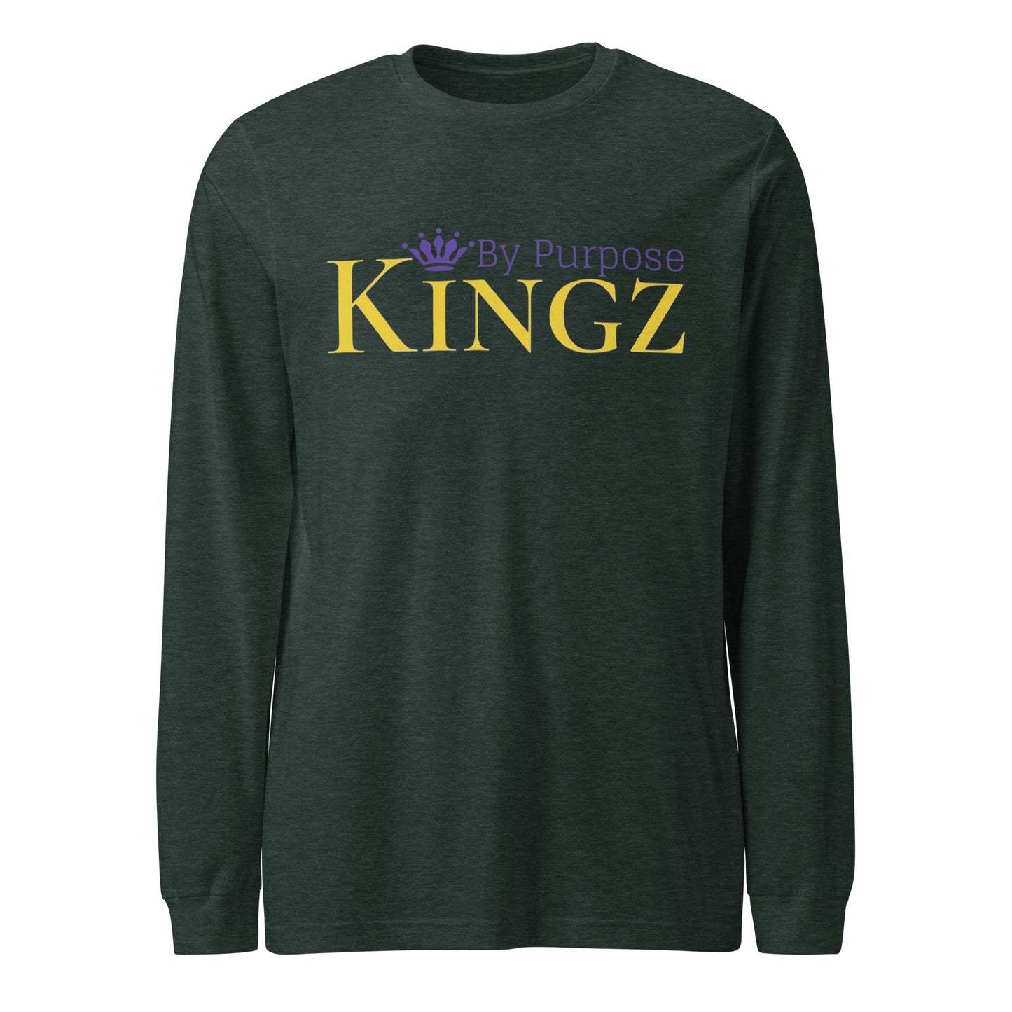 Kingz By Purpose Royal Combo (Gold/Lila/Lila) Langarm-T-Shirt