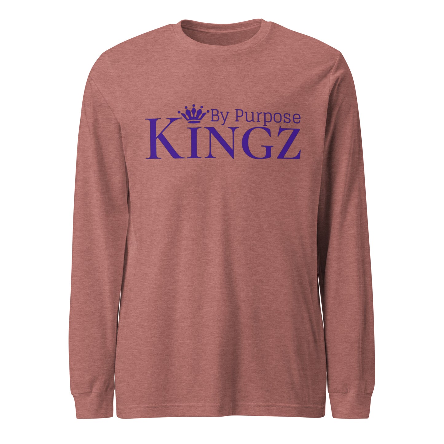 Kingz By Purpose Royal Purple Long Sleeve Tee