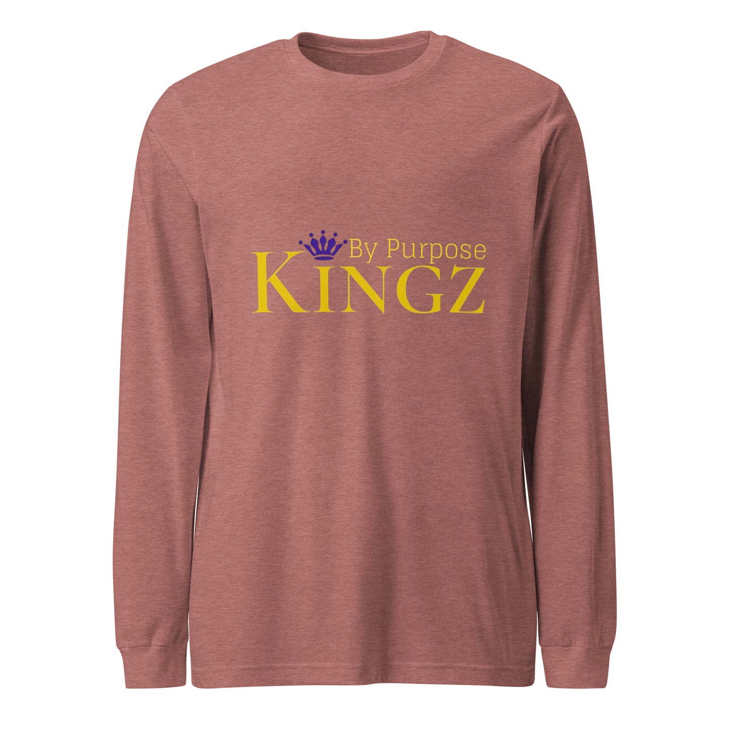 Kingz By Purpose Royal Combo (Gold/Gold/Purple) Long Sleeve Tee
