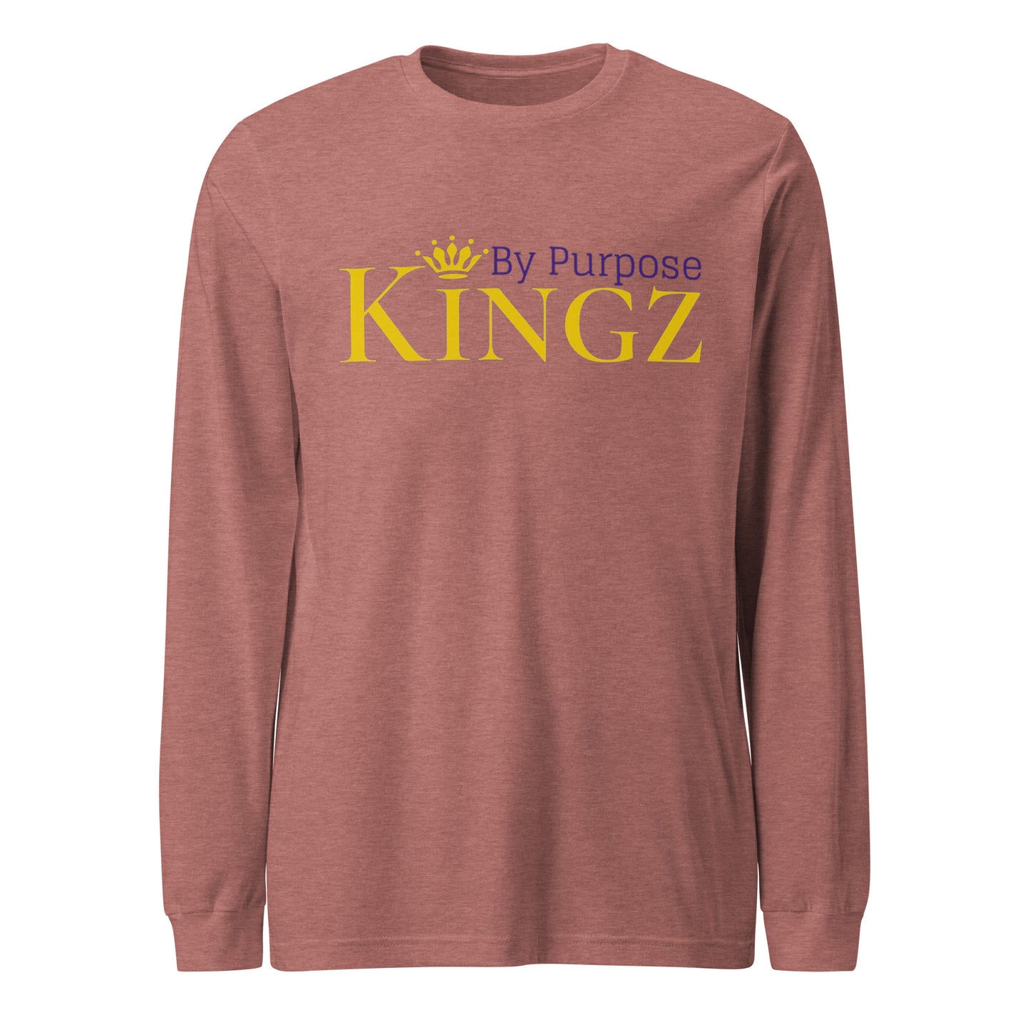 Kingz By Purpose Royal Combo (Gold/Purple/Gold) Long Sleeve Tee