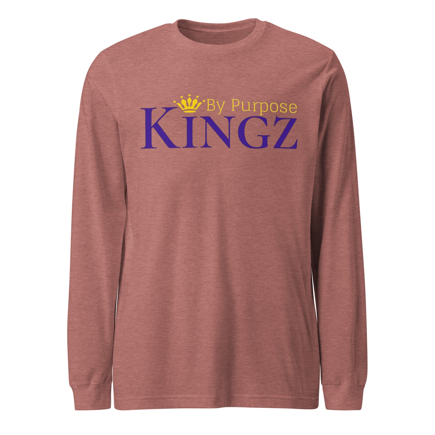 Kingz By Purpose Royal Combo (Purple/Gold/Gold) Long Sleeve Tee
