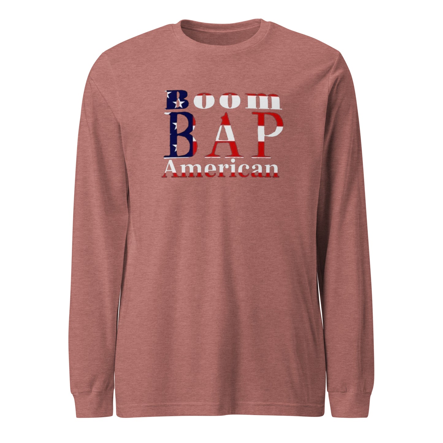 Boom Bap American Long Sleeve Tee (Color way Options 1)