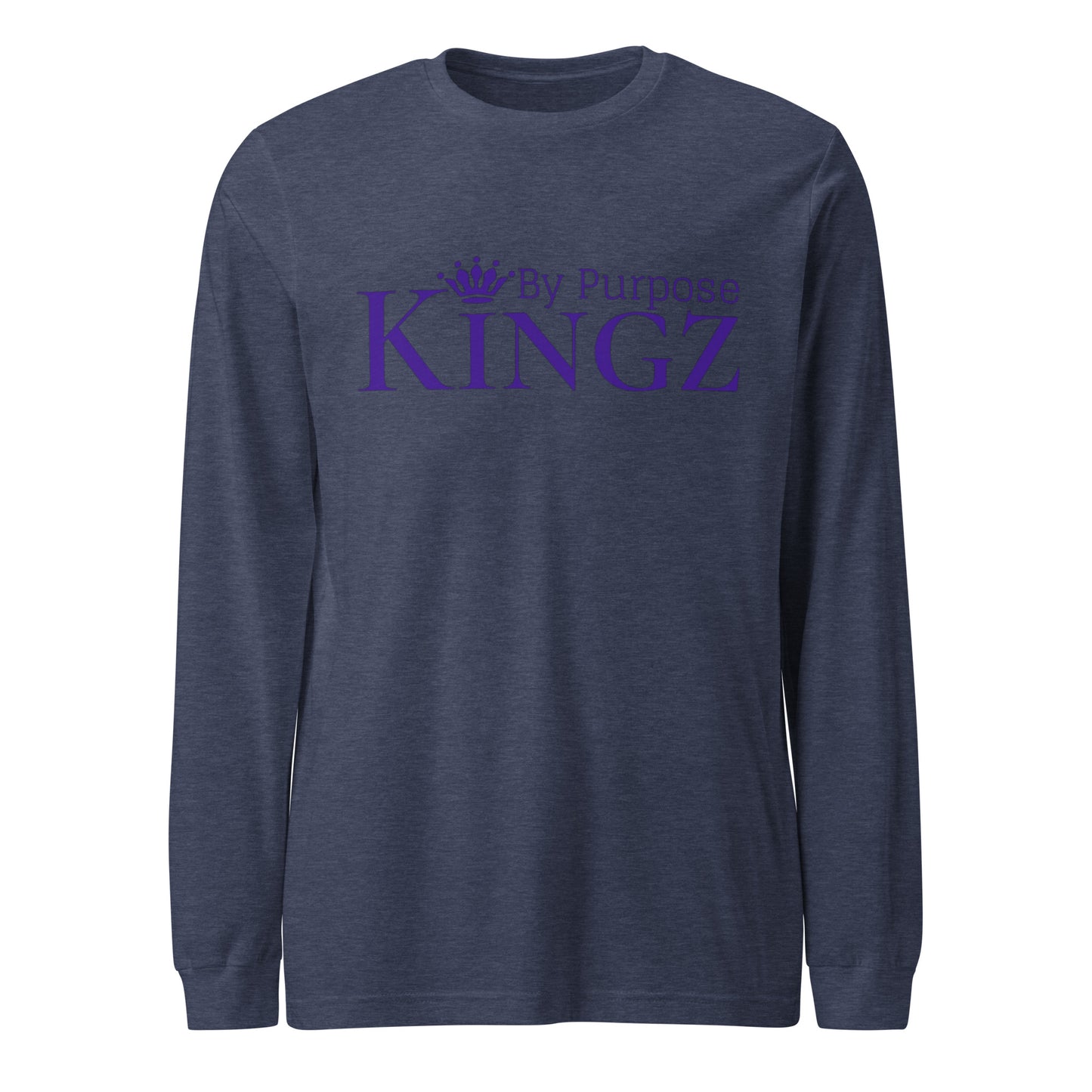Kingz By Purpose Royal Purple Long Sleeve Tee