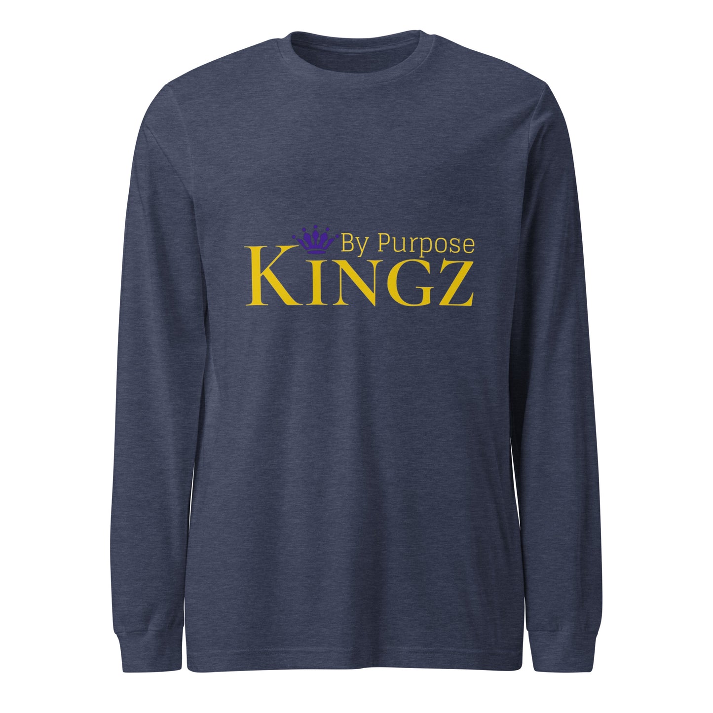 Kingz By Purpose Royal Combo (Gold/Gold/Purple) Long Sleeve Tee