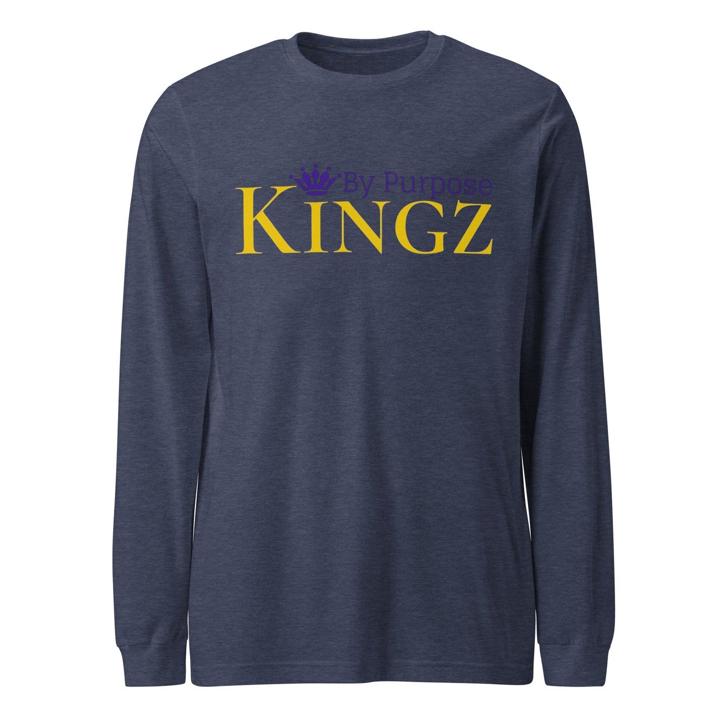 Kingz By Purpose Royal Combo (Gold/Lila/Lila) Langarm-T-Shirt