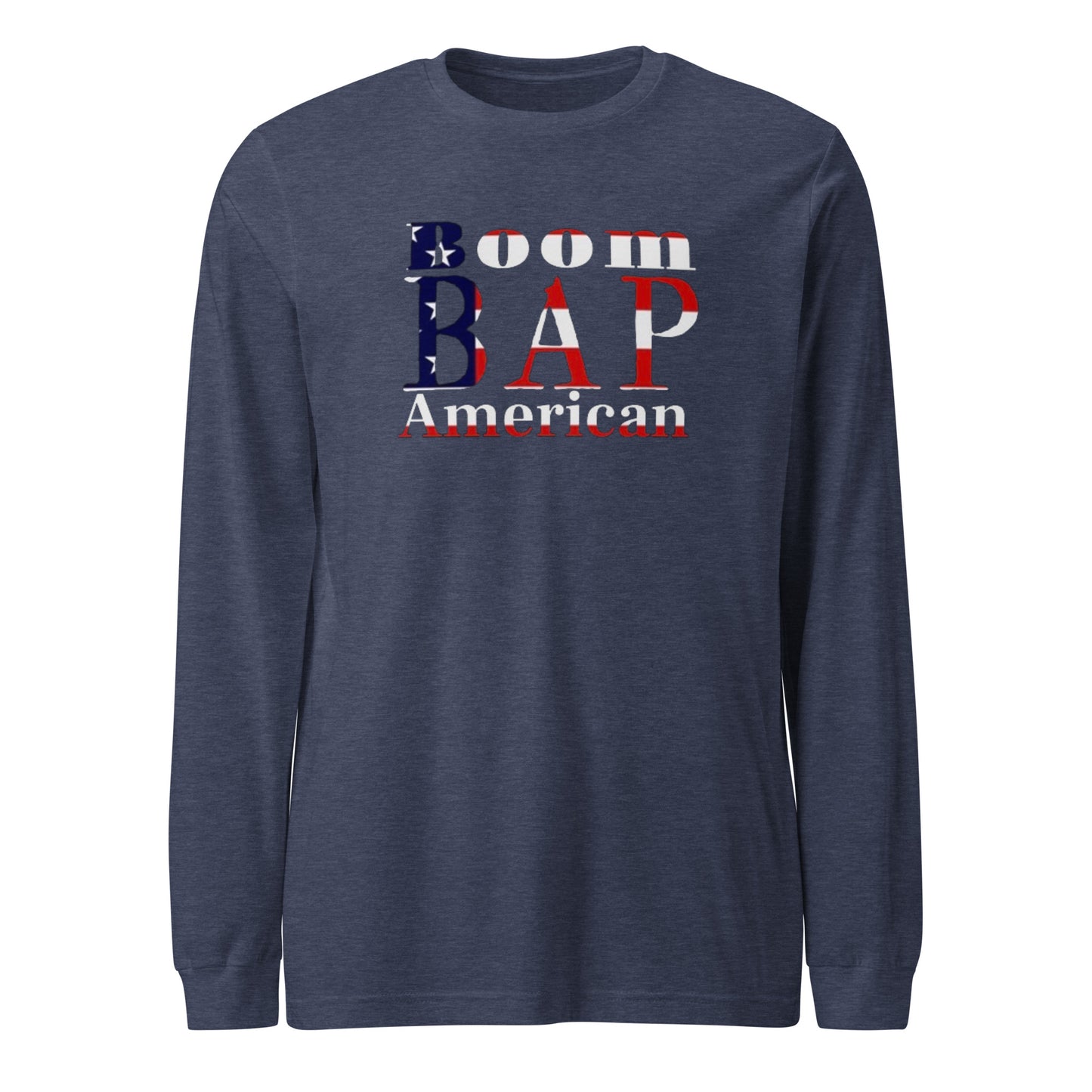 Boom Bap American Long Sleeve Tee (Color way Options 1)