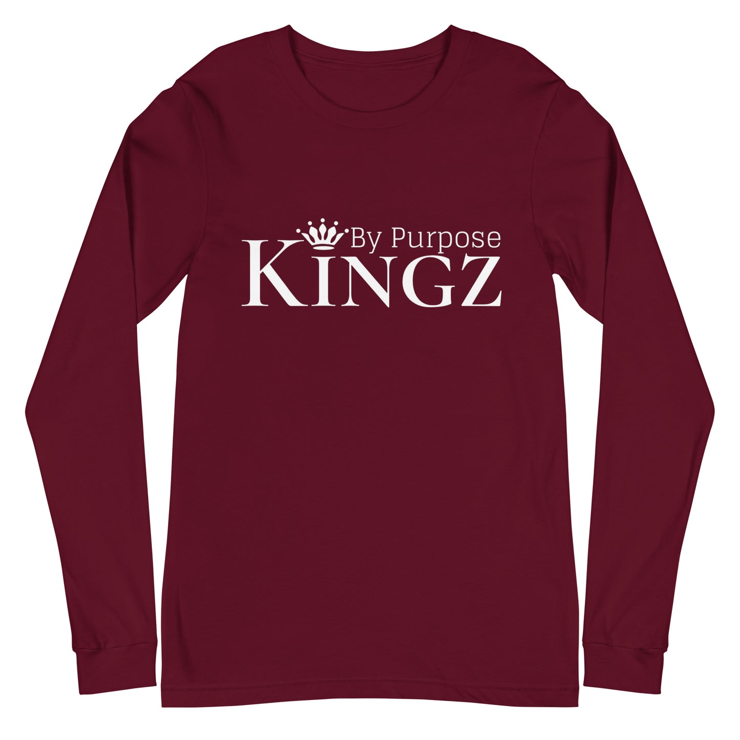 Kingz By Purpose White Long Sleeve Tee