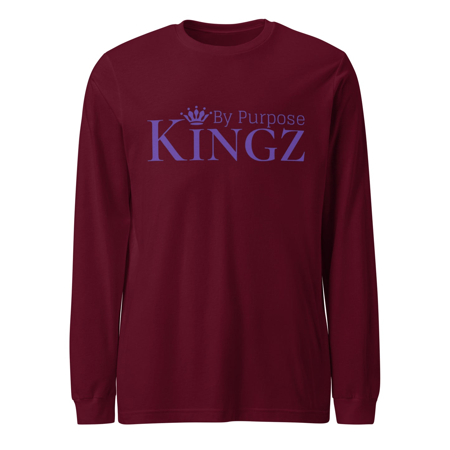Kingz By Purpose Royal Purple Long Sleeve Tee