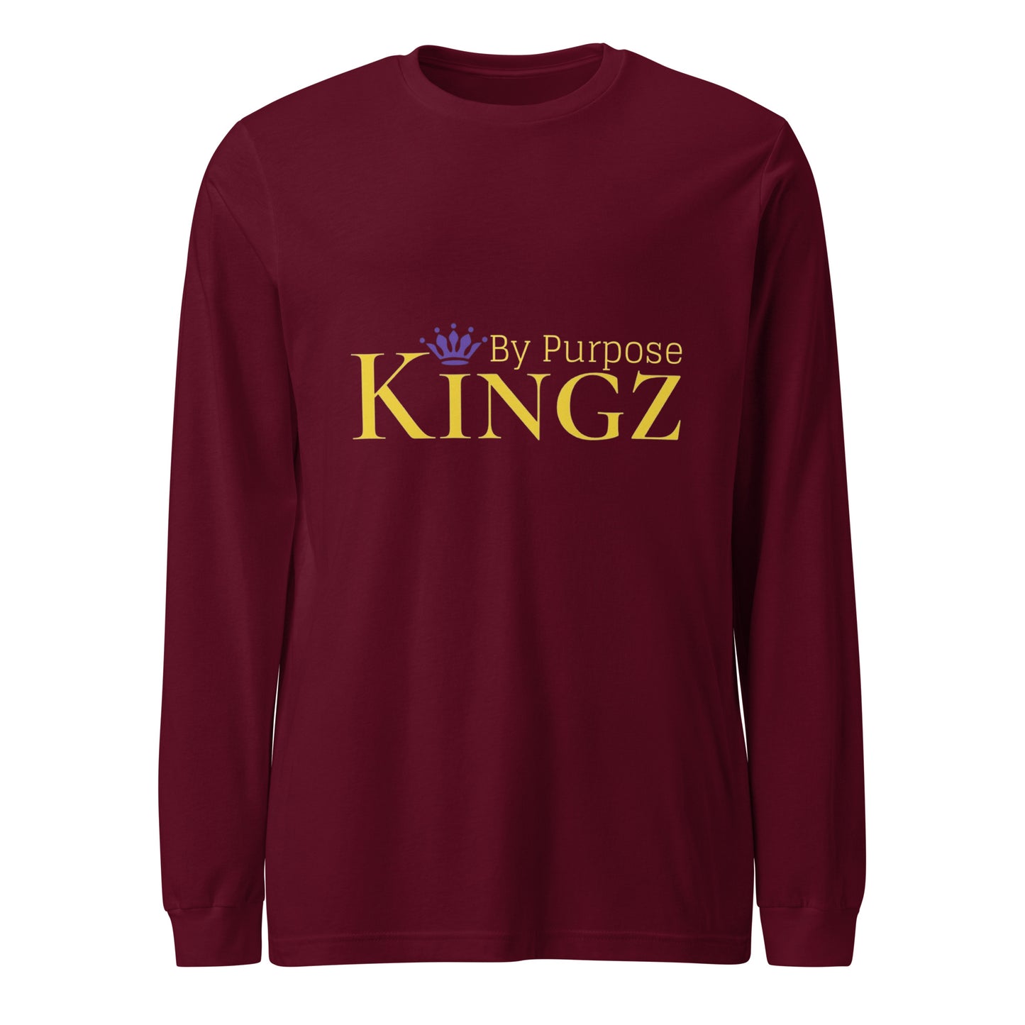 Kingz By Purpose Royal Combo (Gold/Gold/Purple) Long Sleeve Tee